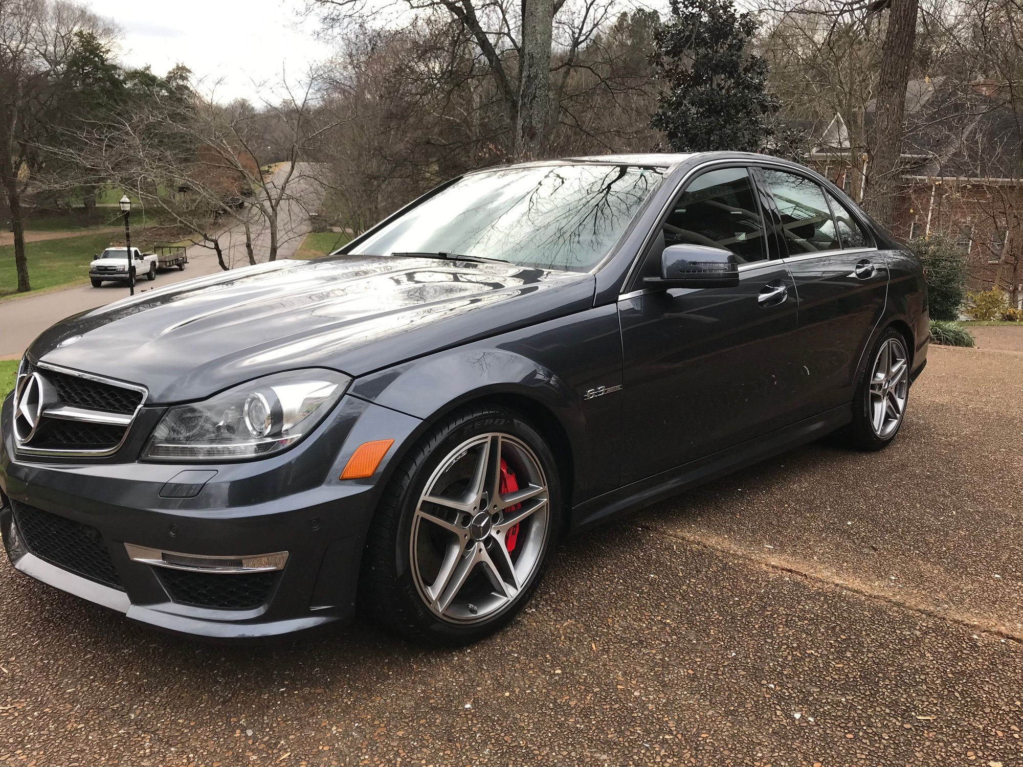 2013 Mercedes-Benz C63 AMG - 2013 C63 AMG - Used - VIN WDDGF7HB4DA829803 - 20,500 Miles - 8 cyl - 2WD - Automatic - Sedan - Gray - Brentwood, TN 37027, United States