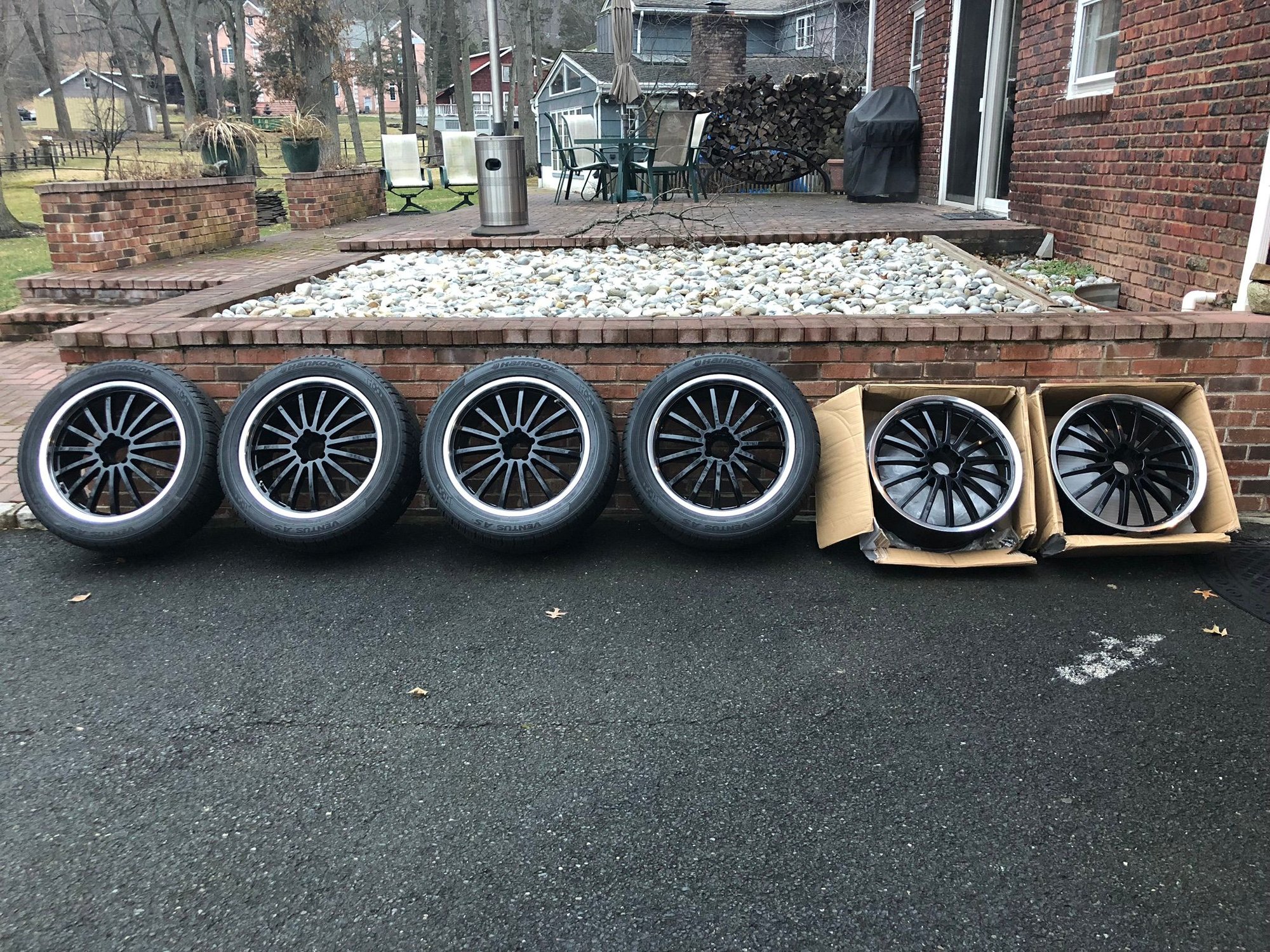 Wheels and Tires/Axles - 20" Mandrus Millenium Wheels (Gloss Black) - Used - 2006 to 2013 Mercedes-Benz R500 - Scotch Plains, NJ 07076, United States