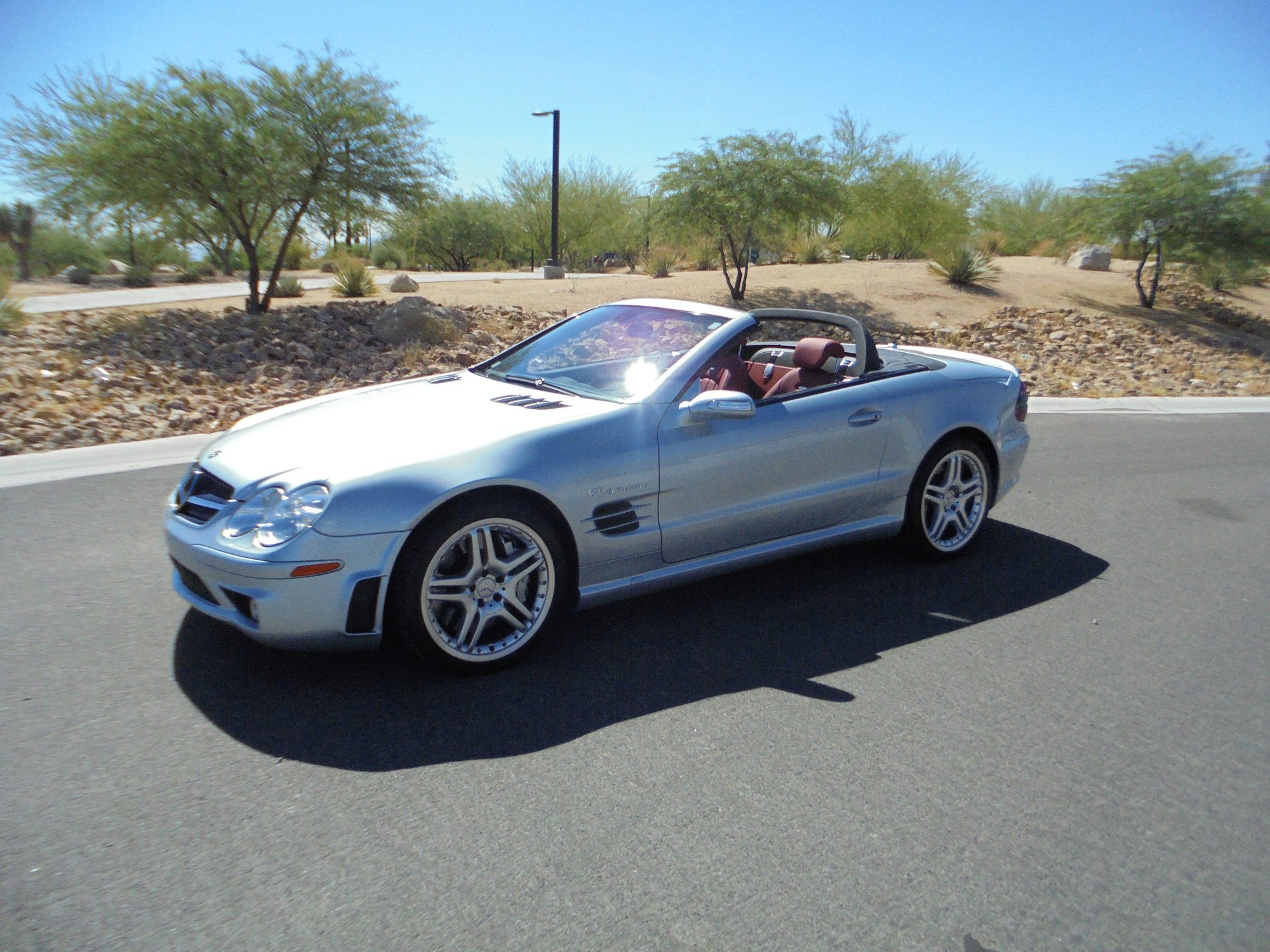 2006 Mercedes-Benz SL55 AMG - 2006 SL55 P030 31k Miles - New - VIN WDBSK74F46F115232 - 32,000 Miles - 8 cyl - 2WD - Convertible - Silver - Las Vegas, NV 89149, United States