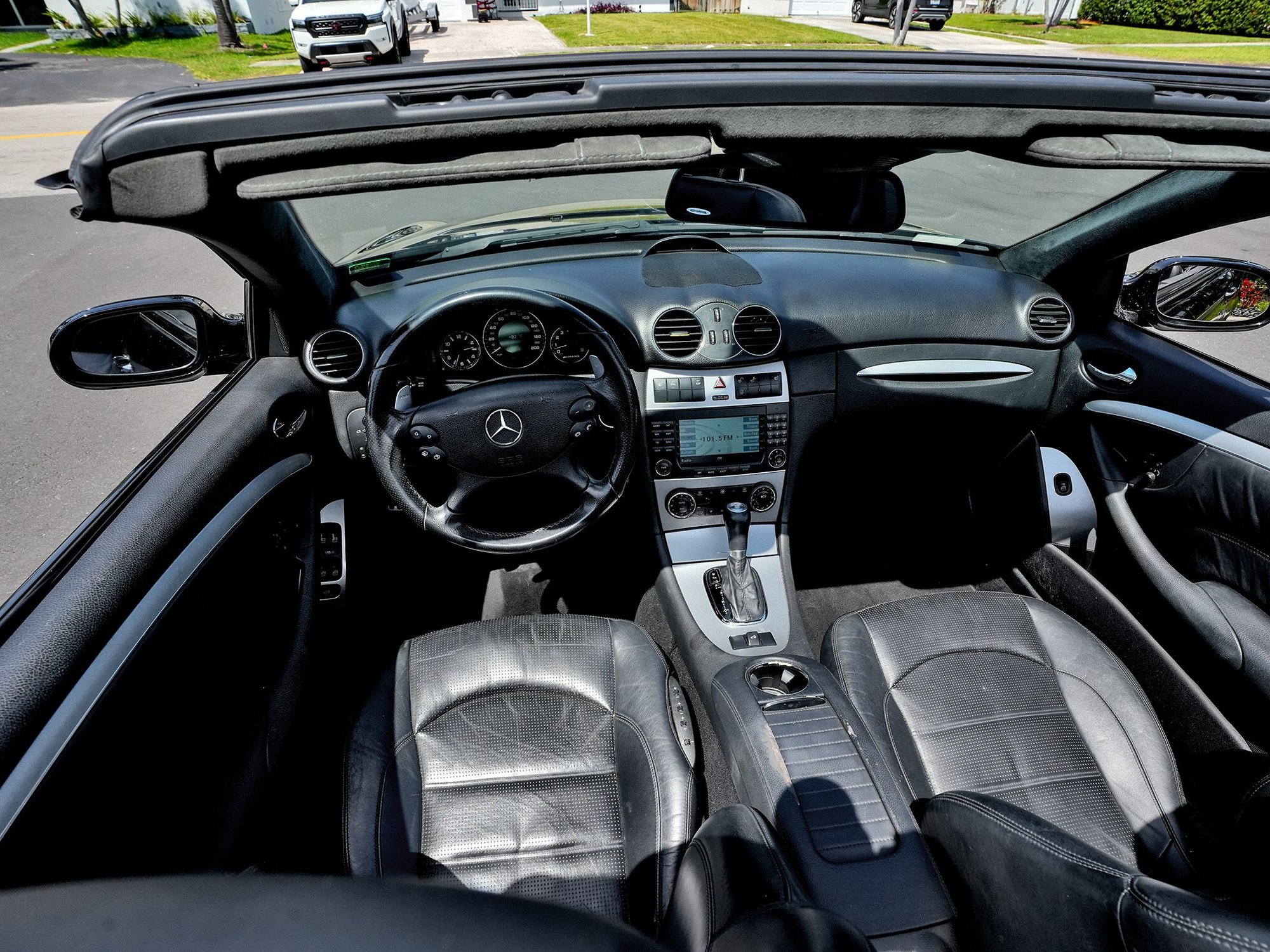 2007 Mercedes-Benz CLK63 AMG - Very Rare Triple Black CLK63 AMG - Used - VIN WDBTK77G37T075432 - 52,000 Miles - 8 cyl - 2WD - Automatic - Convertible - Black - Hollywood, FL 33020, United States