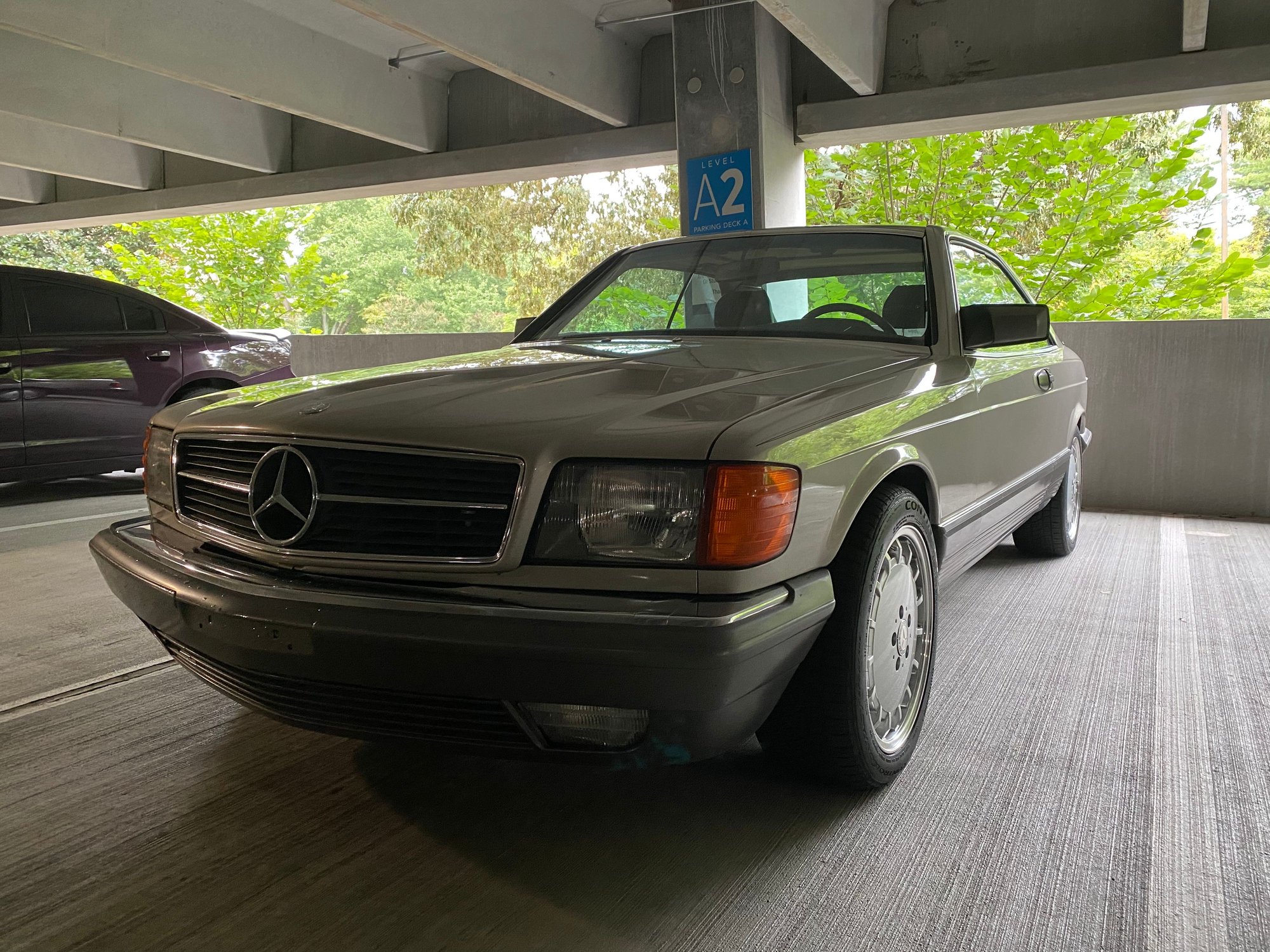 1985 Mercedes-Benz 500SEC - 1985 500 SEC For Sale - Used - VIN WDBCA44DXFA097773 - 106,500 Miles - 8 cyl - 2WD - Automatic - Coupe - Silver - Acworth, GA 30101, United States