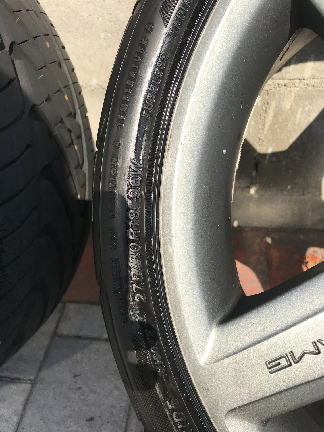 Wheels and Tires/Axles - AMG CLS staggered 19" with new tires - Used - 2003 to 2006 Mercedes-Benz E55 AMG - Branford, CT 06405, United States
