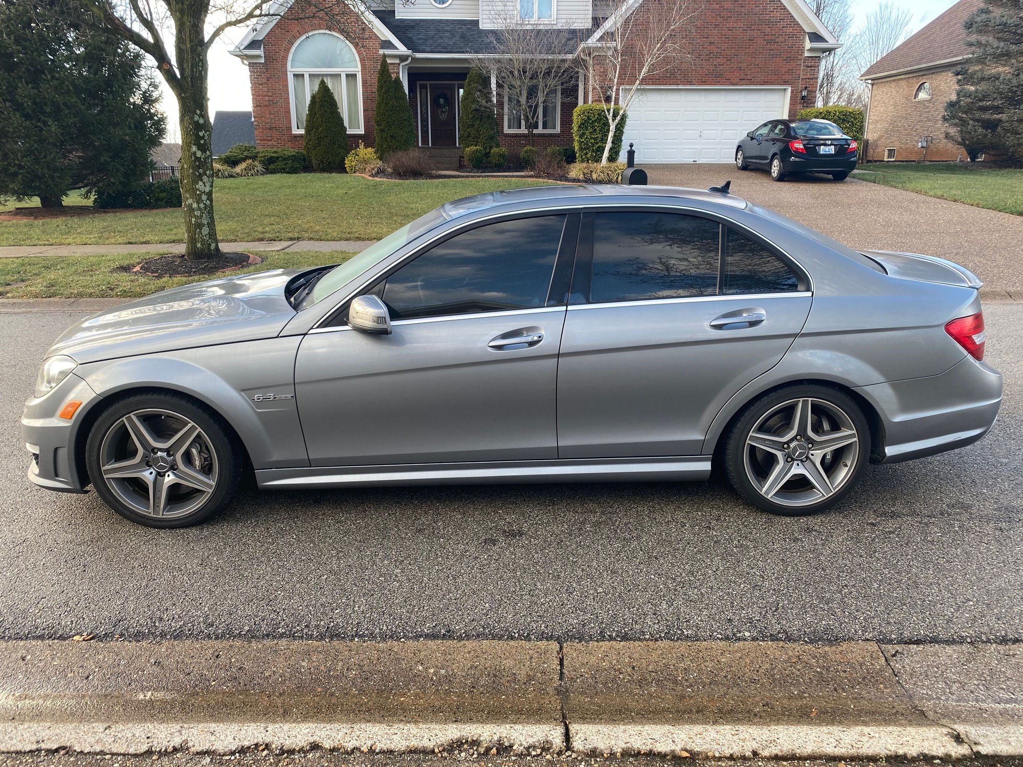 2012 Mercedes-Benz C63 AMG - 2012 C63 - 41k miles - Priced to Sell - Used - VIN WDDGF7HB6CA721729 - 41,743 Miles - 8 cyl - 2WD - Automatic - Sedan - Gray - Louisville, KY 40245, United States