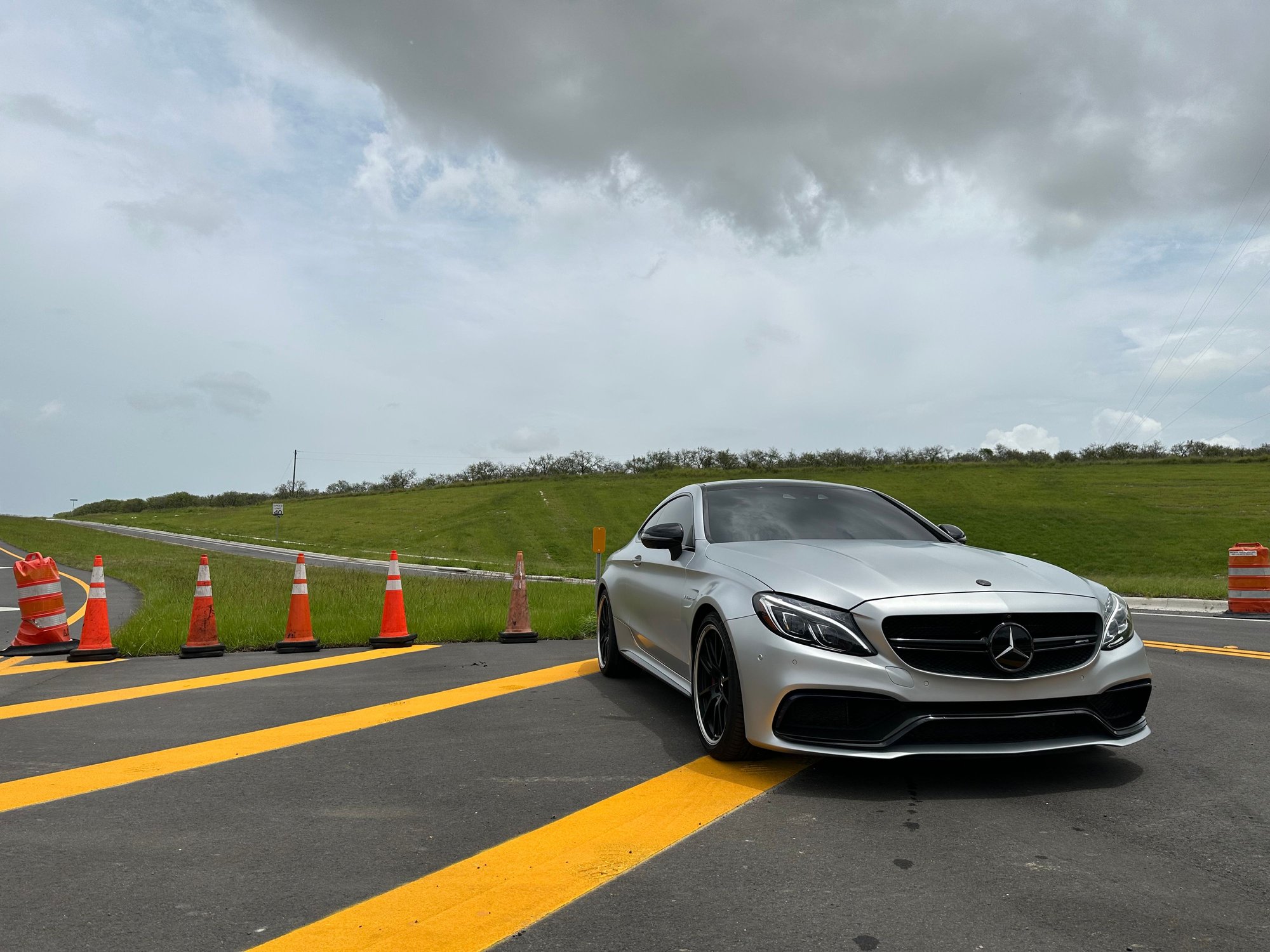 2018 Mercedes-Benz C63 AMG S - 2018 C63S Matte Purple - Used - VIN WDDWJ8HB1JF638211 - 35,000 Miles - 8 cyl - 2WD - Automatic - Coupe - Silver - Orlando, FL 34714, United States