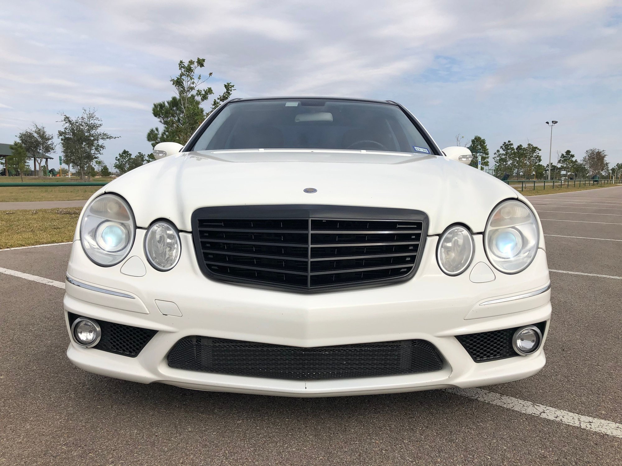 2006 Mercedes-Benz E55 AMG - 2006 Mercedes-Benz E55 - Used - VIN WDBUF76J76A881421 - 80,929 Miles - 8 cyl - 2WD - Automatic - Sedan - White - Cypress, TX 77433, United States
