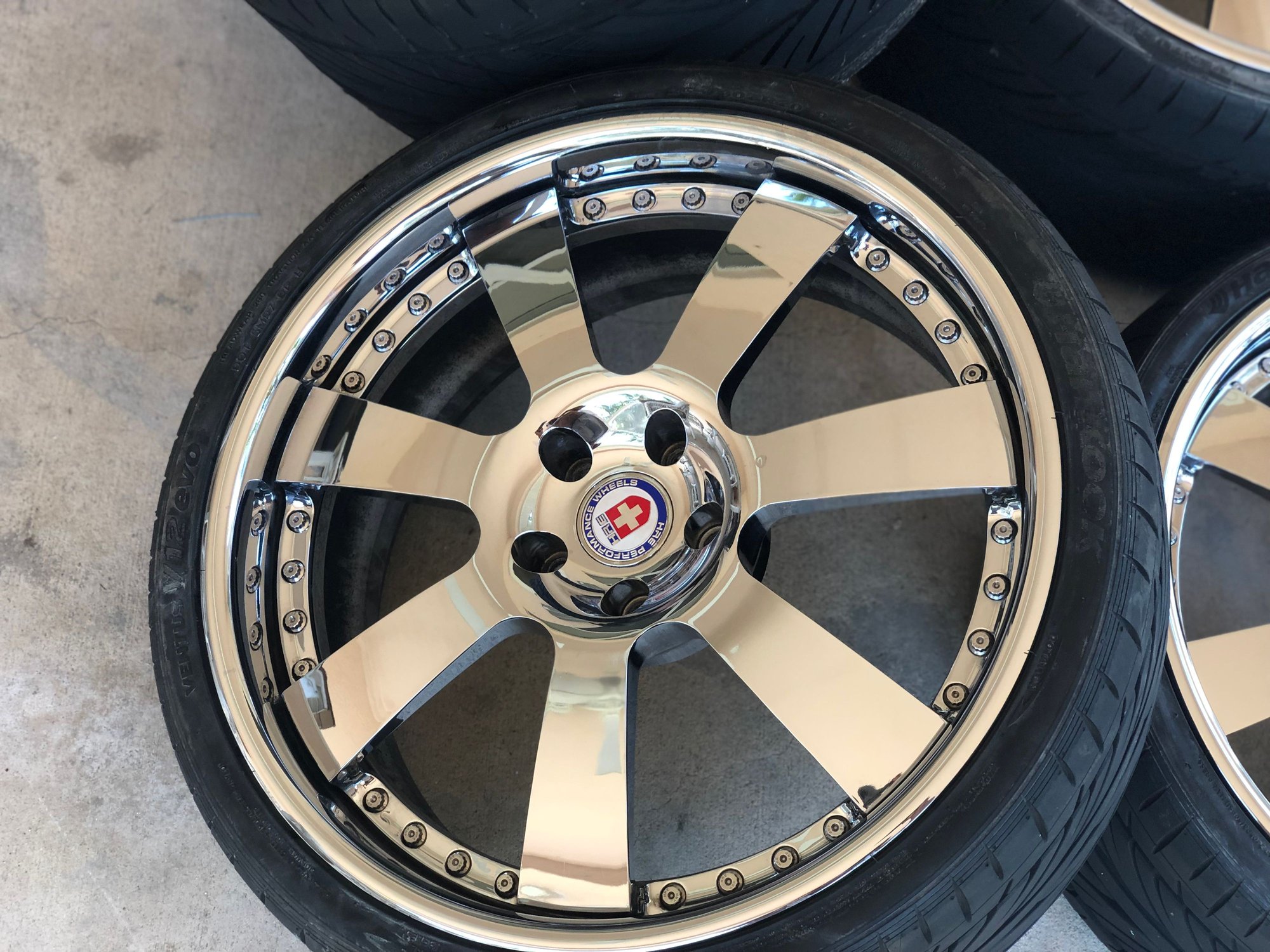 Wheels and Tires/Axles - For Sale 20inch Chrome HRE wheels - Used - 2006 to 2009 Mercedes-Benz CLS550 - Cape Coral, FL 33991, United States