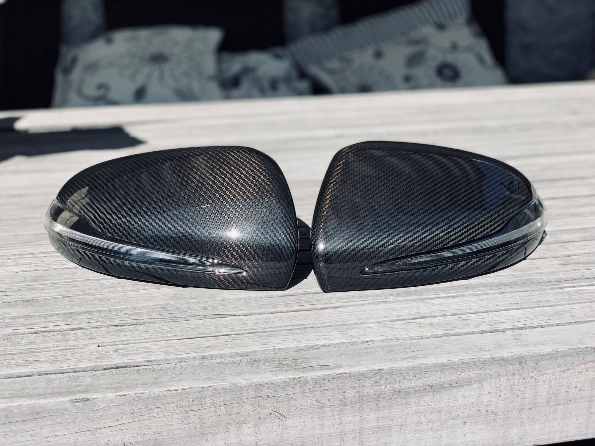 Exterior Body Parts - FS: OEM Carbon Fibre Mirror covers for W205 C63, W222 S63 and all new Mercedes Models - Used - 2015 to 2019 Mercedes-Benz C63 AMG S - 2016 to 2019 Mercedes-Benz S63 AMG - 2017 to 2019 Mercedes-Benz GLC63 AMG S - Lake In The Hills, IL 60156, United States