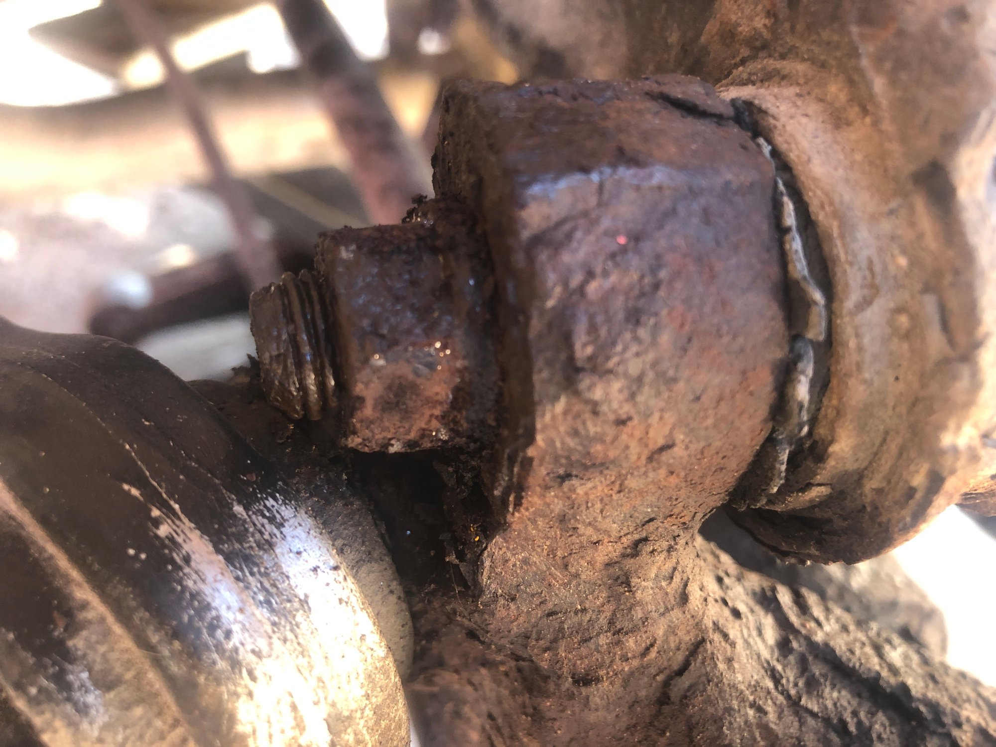 Quick Advice heavy rusted bolts need torch? Forums