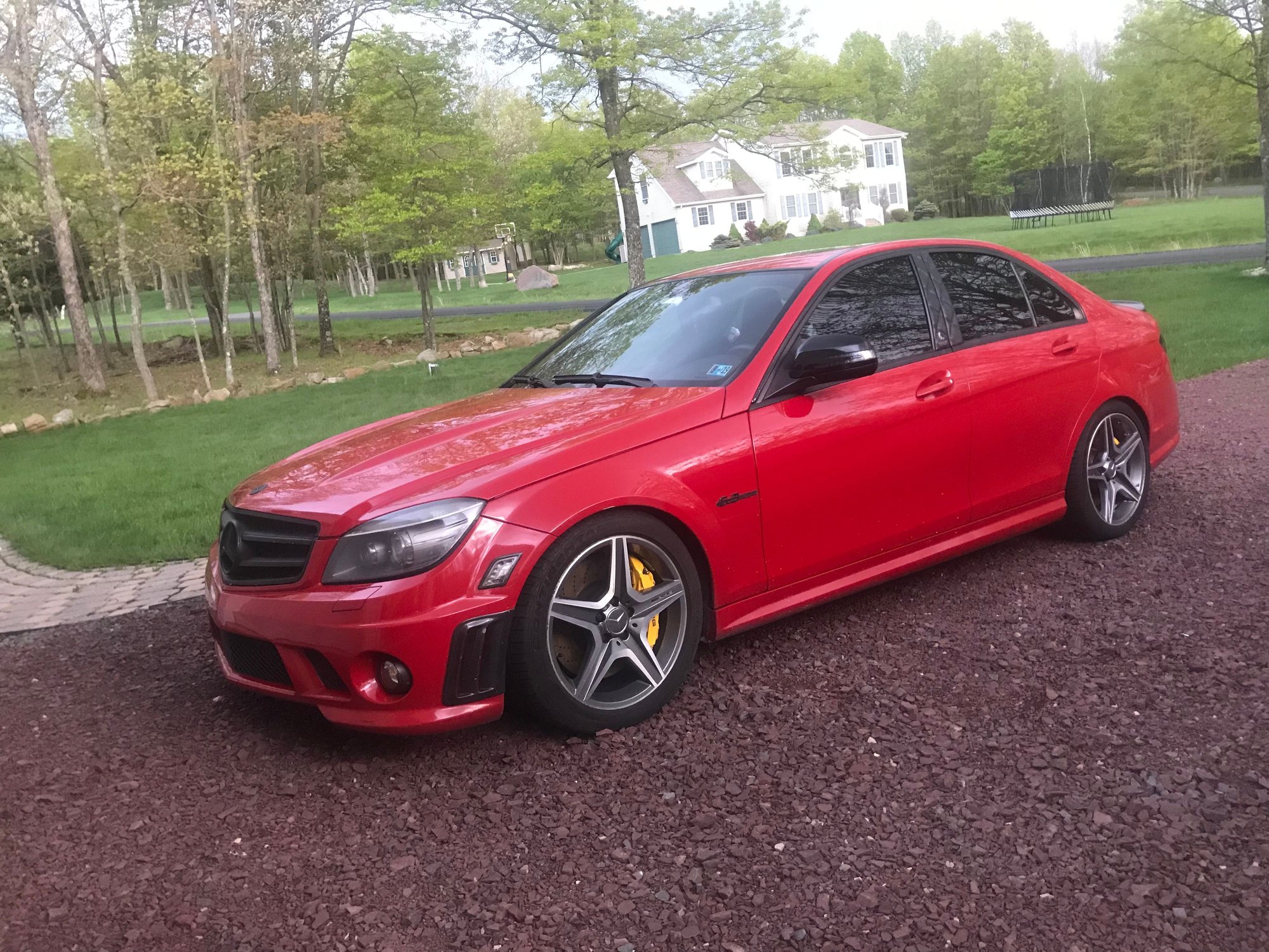 2009 Mercedes-Benz C63 AMG - '09 C63 95,000 miles $20K OBO - Used - VIN WDDGF77X59F288798 - 95,000 Miles - 8 cyl - 2WD - Automatic - Sedan - Red - New York, NY 10023, United States