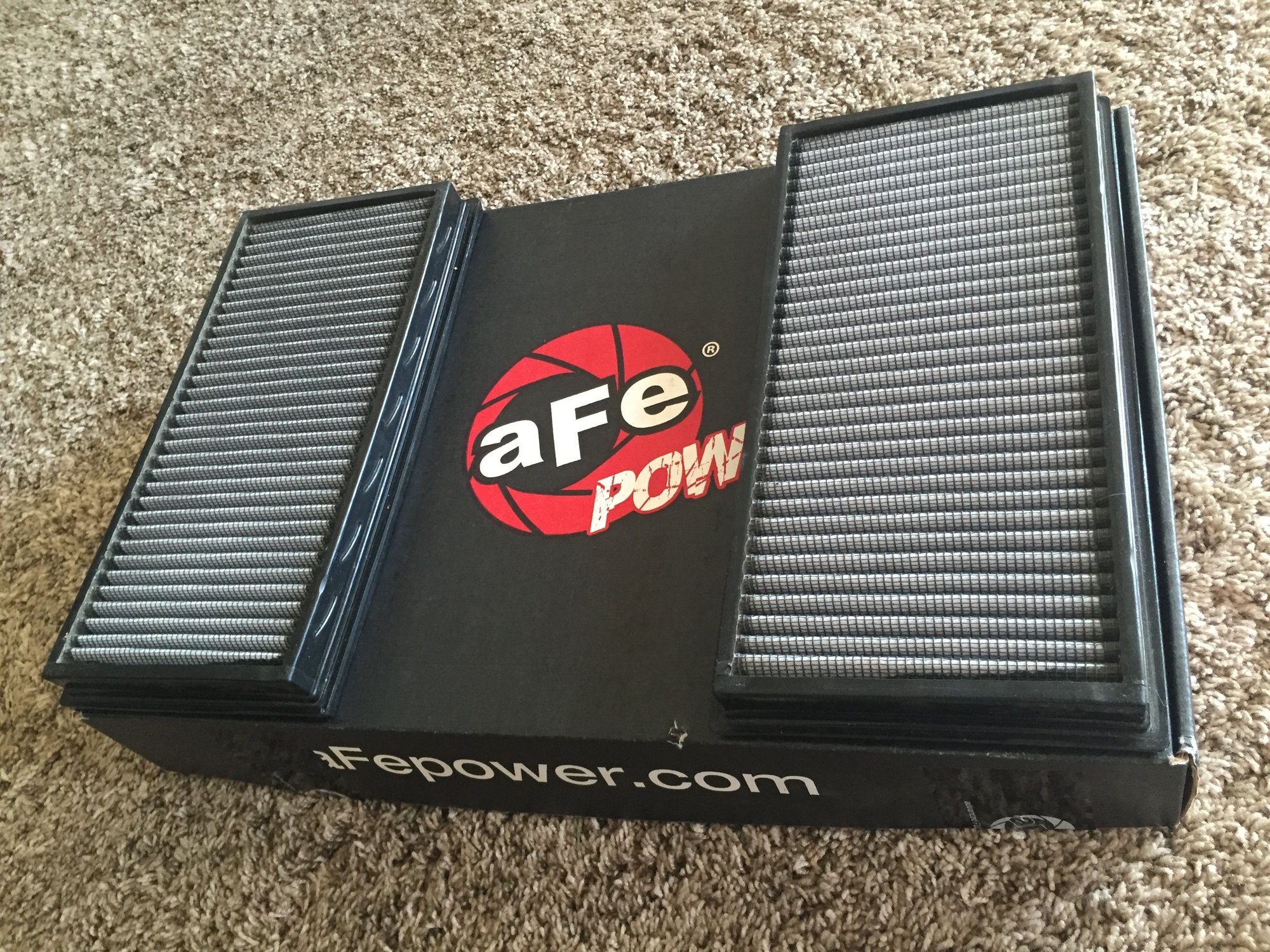 aFe Power Pro Dry S Air Filters C63 W204 (PN 3110195) Forums