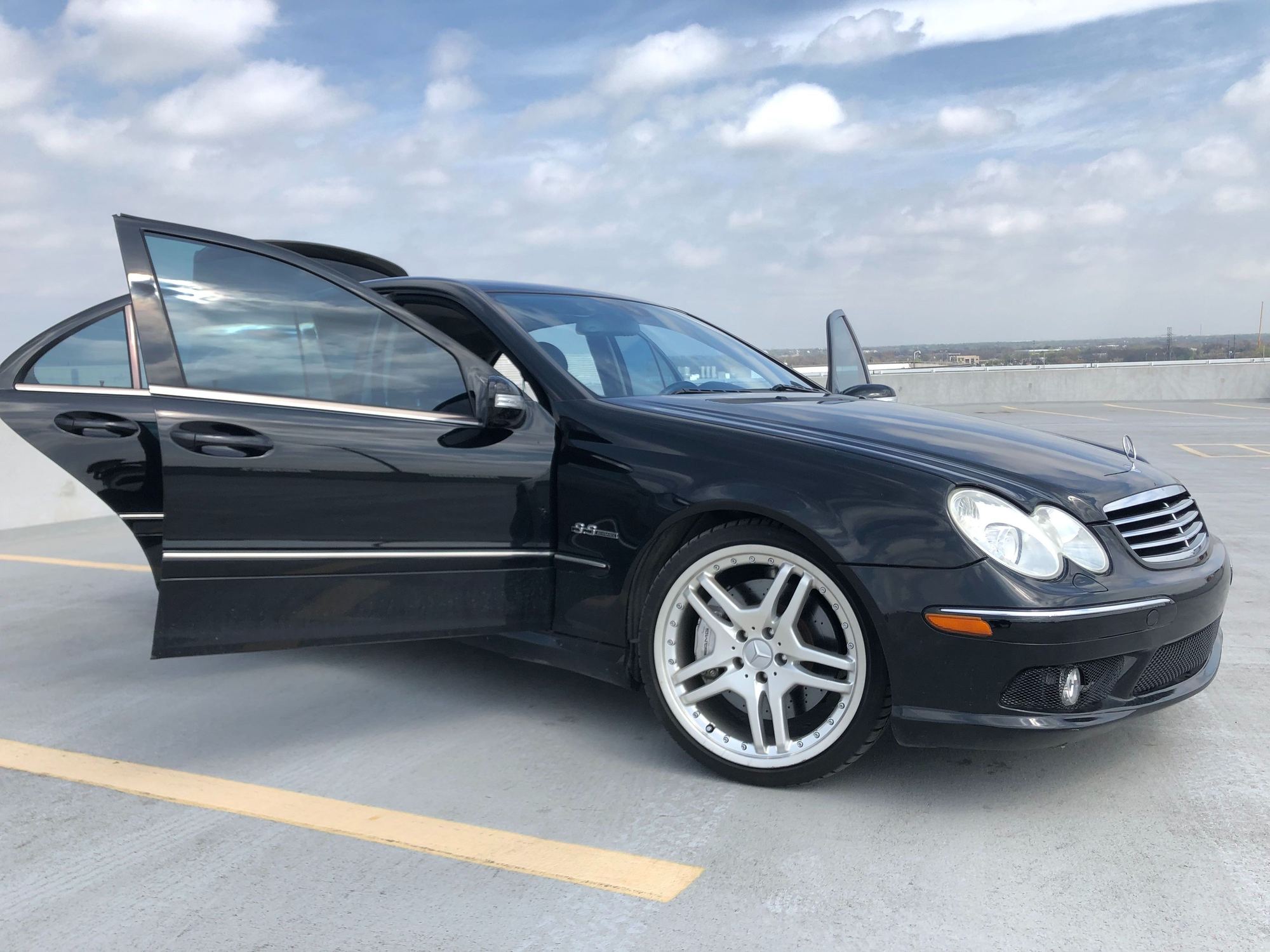 2005 Mercedes-Benz C55 AMG - 2005 C55 AMG - Used - VIN WDBRF76J65F639856 - 126,500 Miles - 8 cyl - 2WD - Automatic - Sedan - Black - Austin, TX 78741, United States