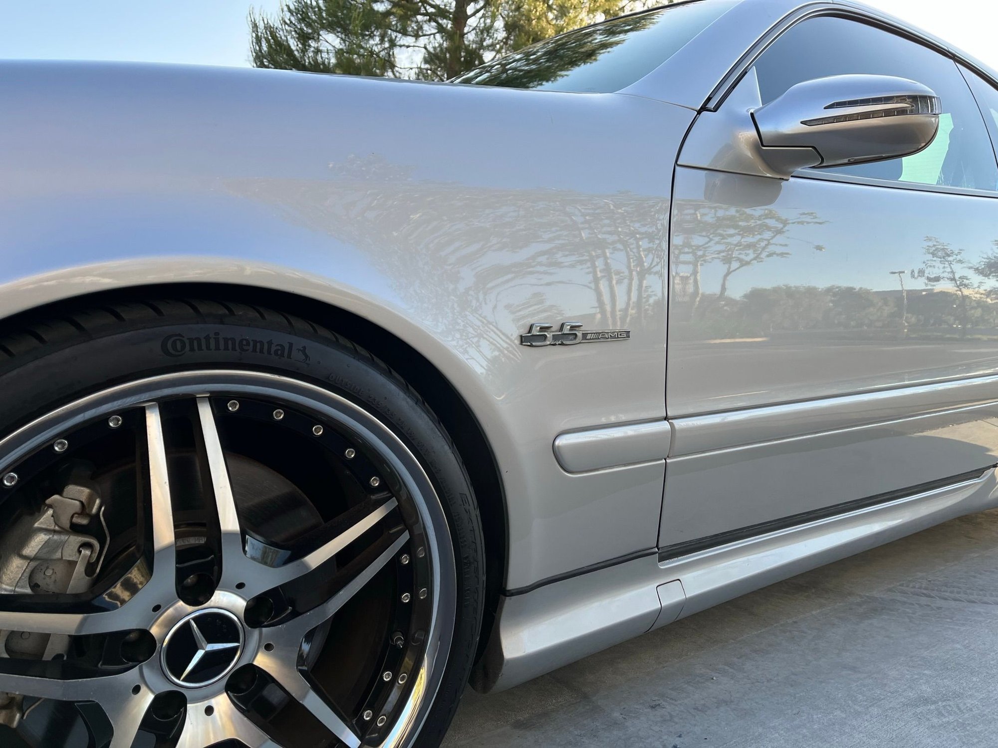 2001 Mercedes-Benz CLK55 AMG - babied 2001 CLK55 AMG! Updated and clean - owned by MB enthusiast - Used - VIN WDBLJ74G81F179721 - 170,797 Miles - 8 cyl - 2WD - Automatic - Coupe - Silver - Costa Mesa, CA 92627, United States