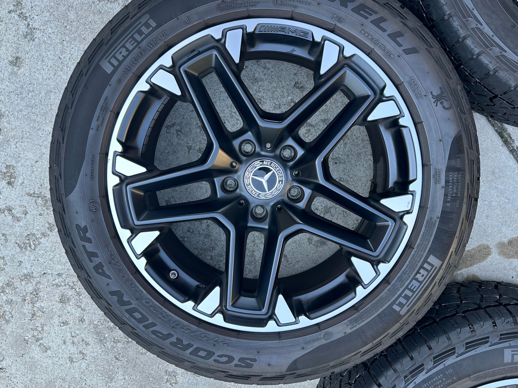 Wheels and Tires/Axles - 20” OEM Trail Package Wheels & Tires - Used - All Years Mercedes-Benz G-Class - Oak Brook, IL 60523, United States
