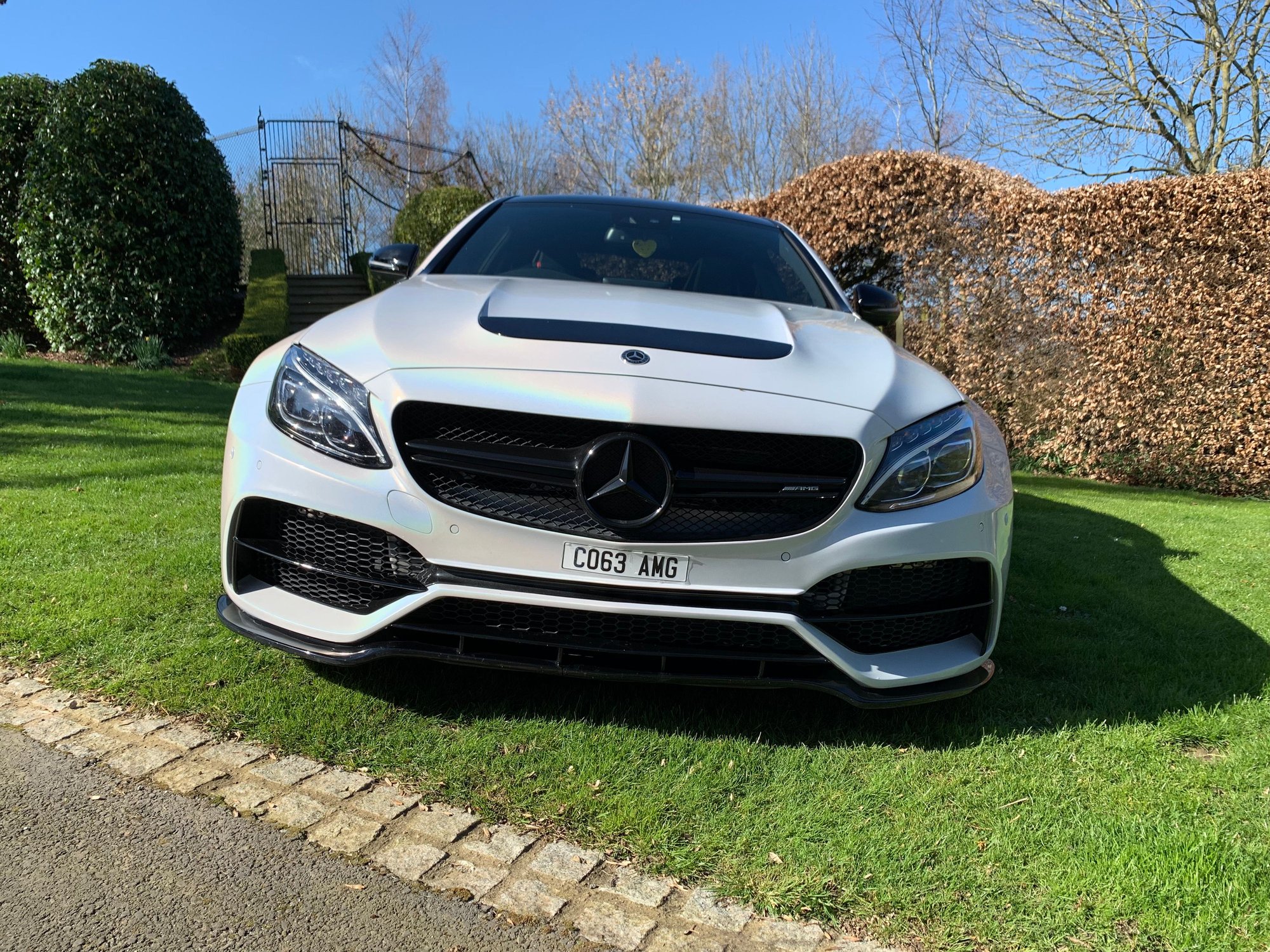 2016 Mercedes-Benz C63 AMG S - C63S AMG DMS Tuned Widebody Pearlescent Wrap DMS Tuned - Used - VIN WDD2053872F423076 - 20,000 Miles - 8 cyl - 2WD - Automatic - Coupe - White - Banbury OX15, United Kingdom
