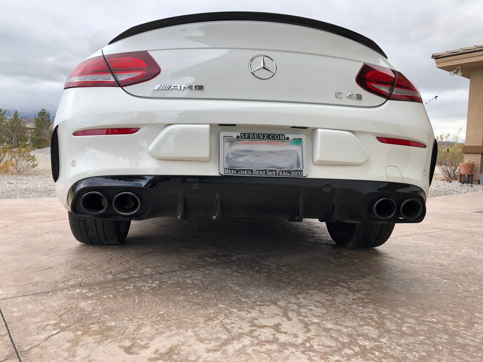 2019 Mercedes-Benz C43 AMG - 2019 C43 Coupe - 22k miles - Used - VIN WDDWJ6EBXKF874625 - 22,000 Miles - 6 cyl - AWD - Automatic - Coupe - White - Sunnyvale, CA 94089, United States