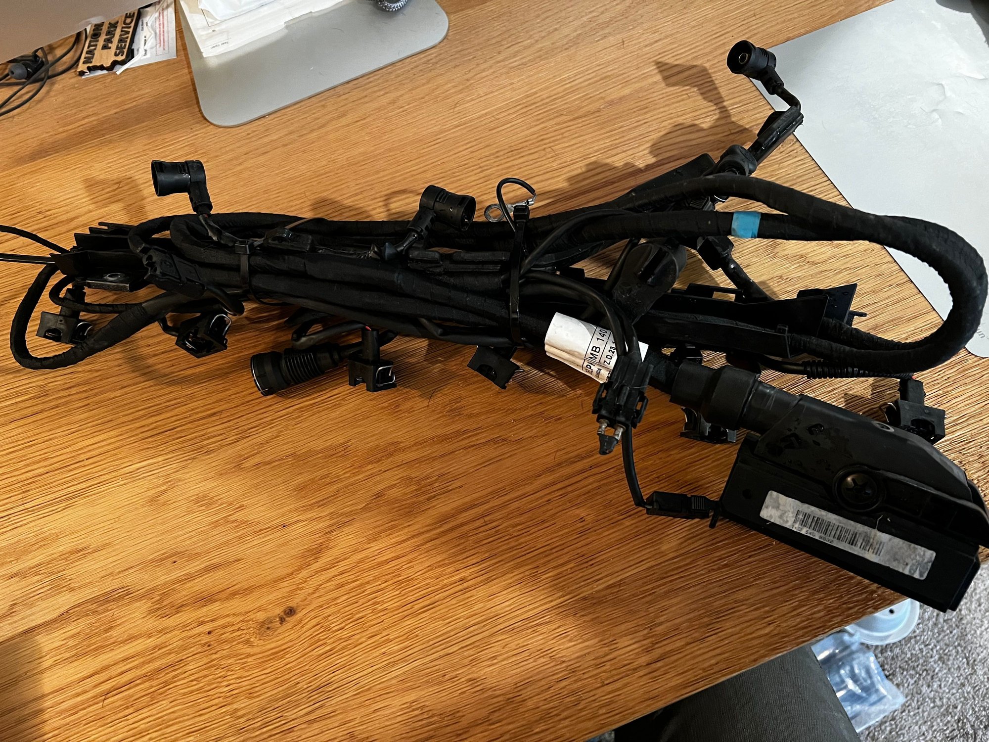 Engine - Electrical - Mercedes W140, R129 M104 MB 140 540 6932 Updated Wiring Harness - Used - 1994 to 1999 Mercedes-Benz S320 - 1994 to 1997 Mercedes-Benz SL320 - Salt Lake City, UT 84119, United States