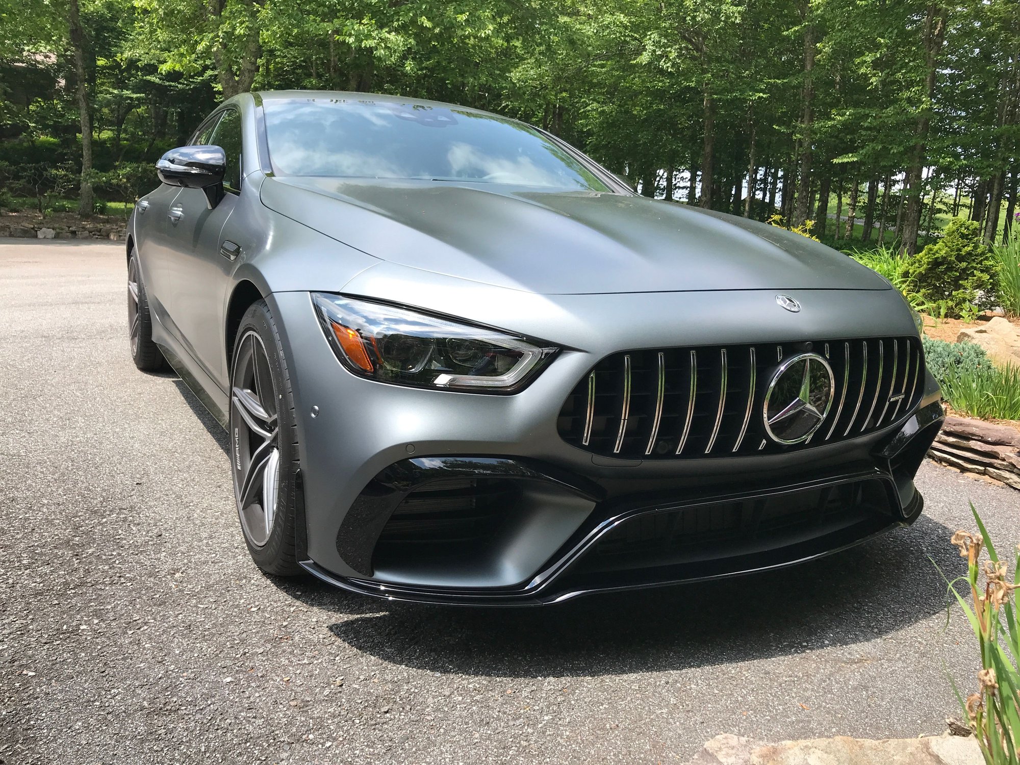 2019 Mercedes-Benz AMG GT 63 - 2019 AMG GT463 - Used - VIN WDD7X8JB9KA007625 - 2,985 Miles - 8 cyl - 2WD - Automatic - Sedan - Gray - Durham, NC 27705, United States