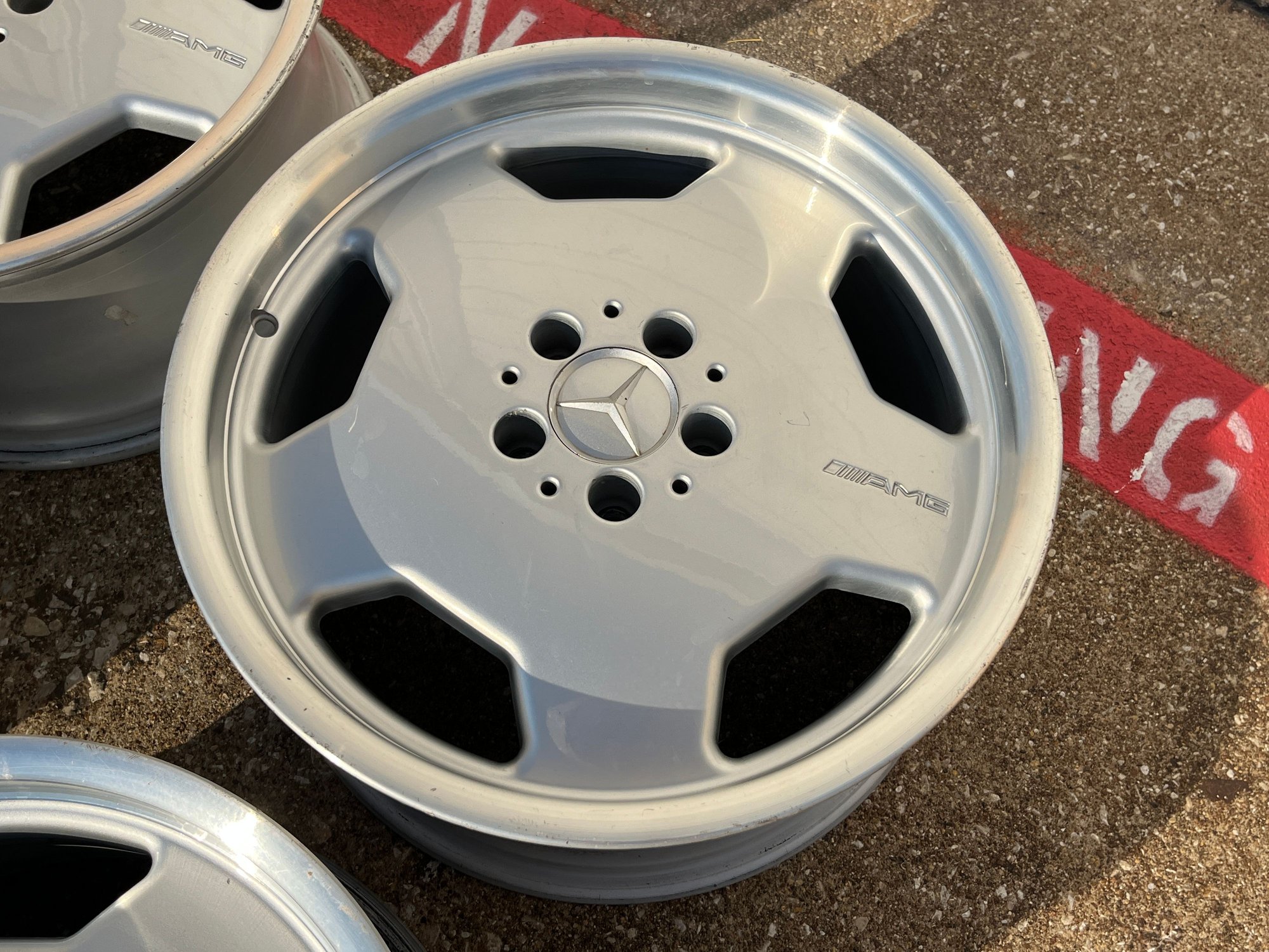 Wheels and Tires/Axles - w210 E55 AMG Monoblock wheels 18x8 18x9 - Used - All Years  All Models - Dallas, TX 75218, United States