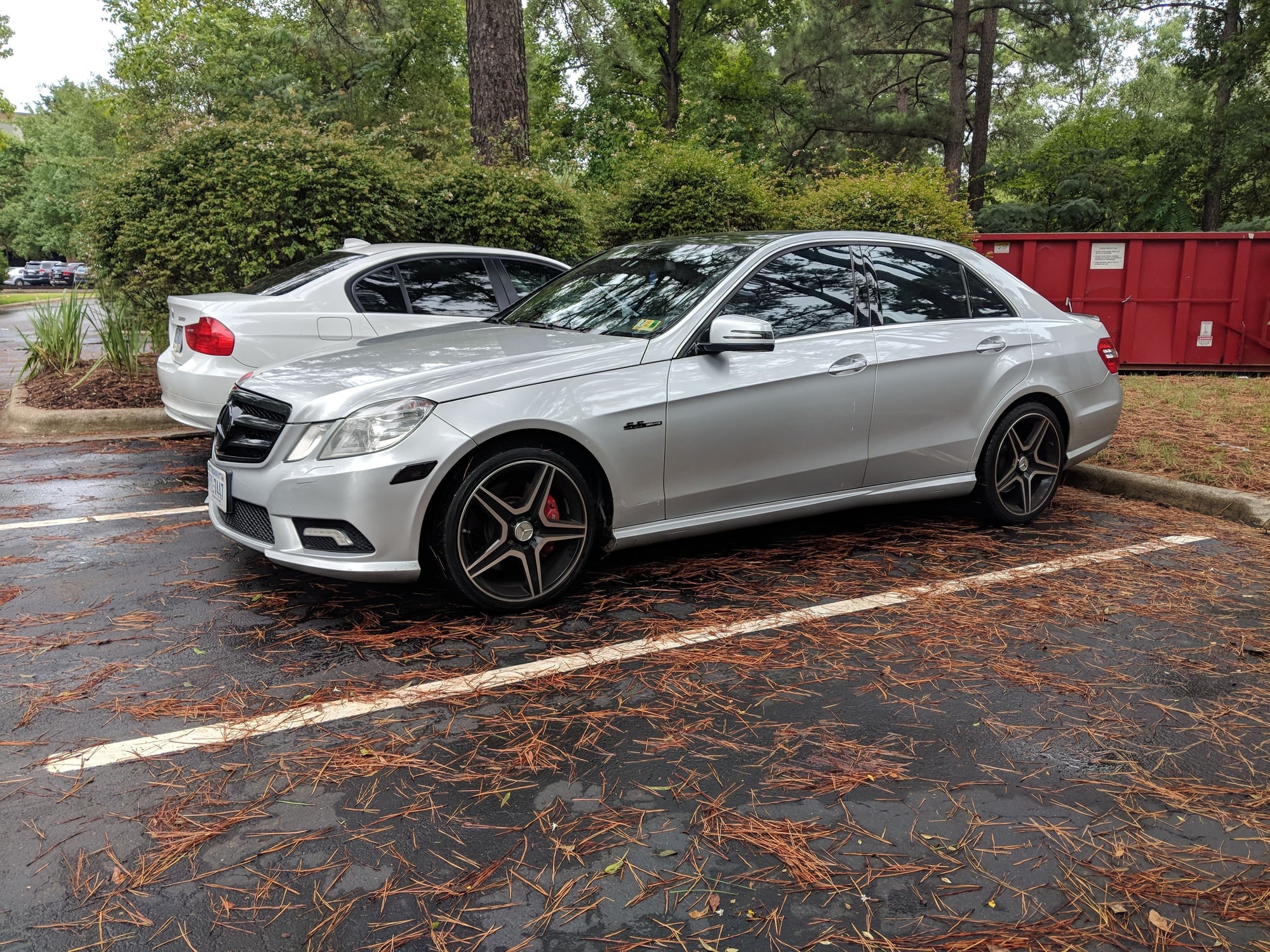 Wheels and Tires/Axles - 19" C63 AMG style Rims set (Staggered - with tires) - Used - 2010 to 2014 Mercedes-Benz E550 - Richmond, VA 23236, United States