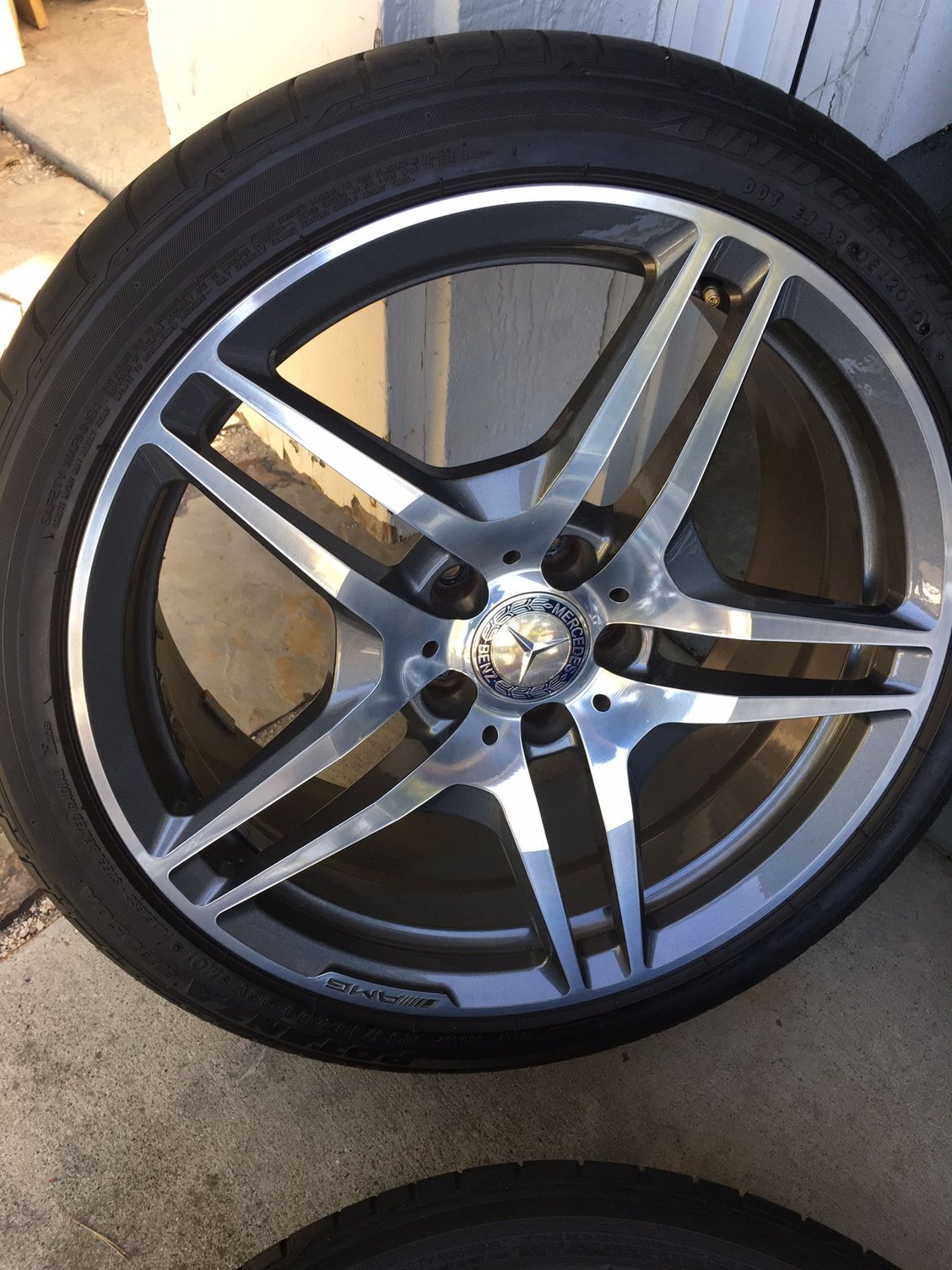 Wheels and Tires/Axles - SL63 AMG 19" Forged 10 Spoke Wheels - OEM Original Machined w/painted Pockets Finish. - Used - Newport Beach, CA 92663, United States