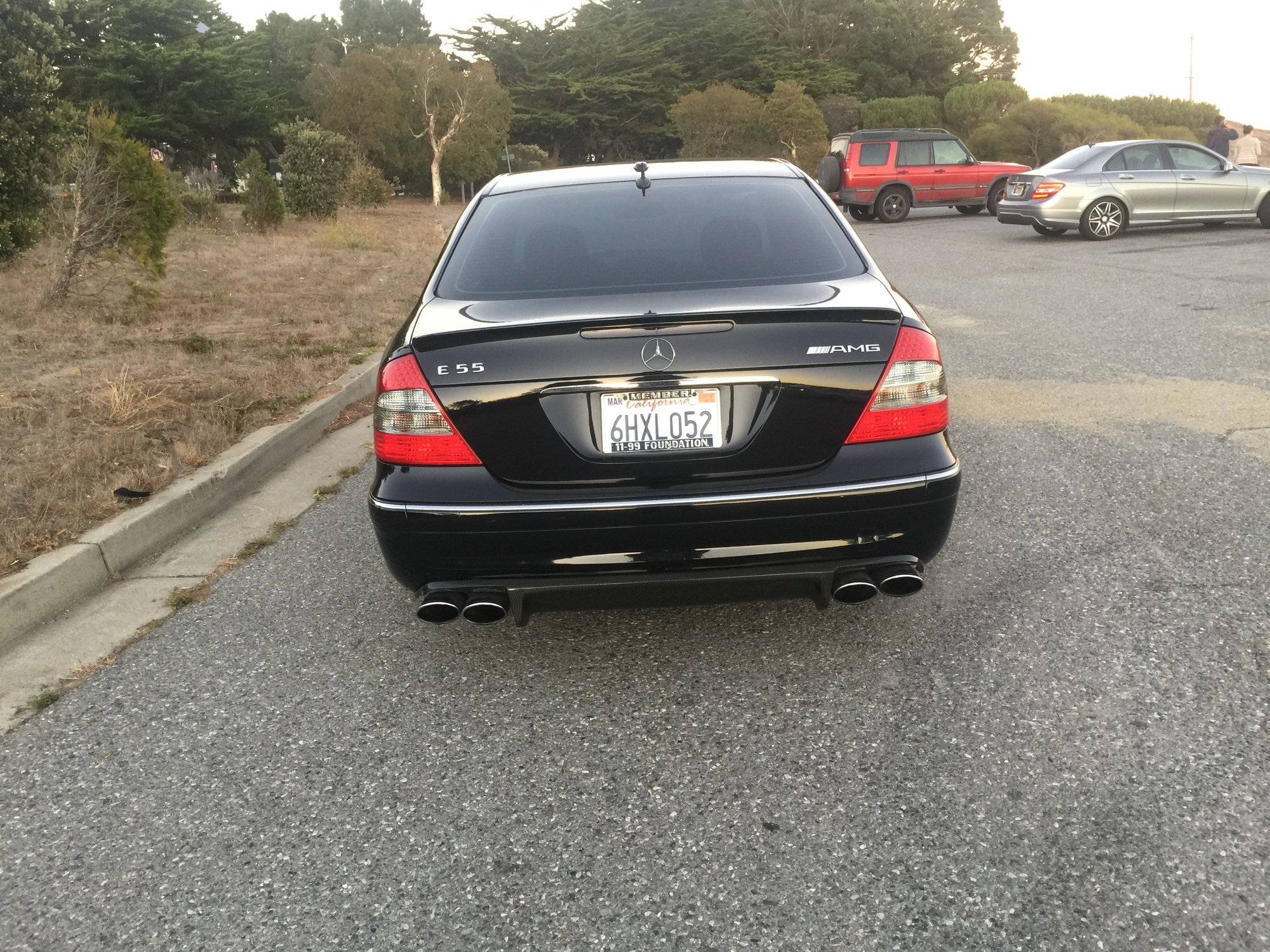 Exterior Body Parts - e55 carbon rear diffuser / e63 wald led fog lights - New - 2003 to 2006 Mercedes-Benz E55 AMG - 2007 to 2009 Mercedes-Benz E63 AMG - San Francisco, CA 94134, United States