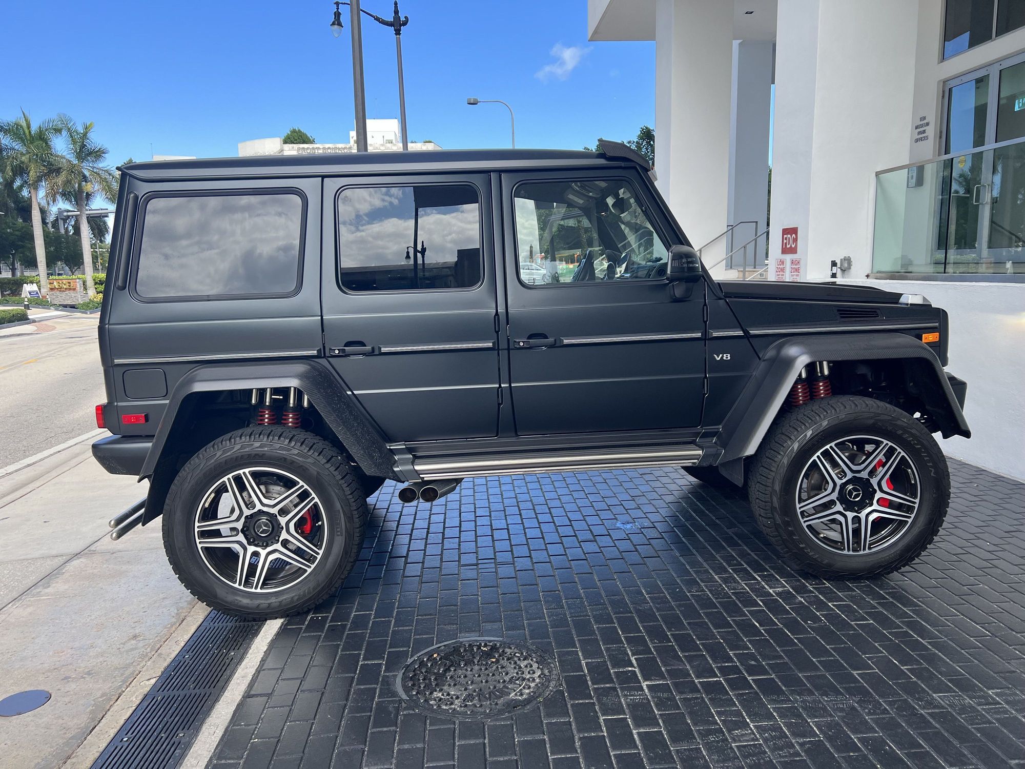 2017 Mercedes-Benz G550 4x4 - 1,700 Mile G550 4x4^2 - Used - VIN WDCYC5FF7HX278703 - 1,728 Miles - 8 cyl - AWD - Automatic - SUV - Black - Miami, FL 33133, United States