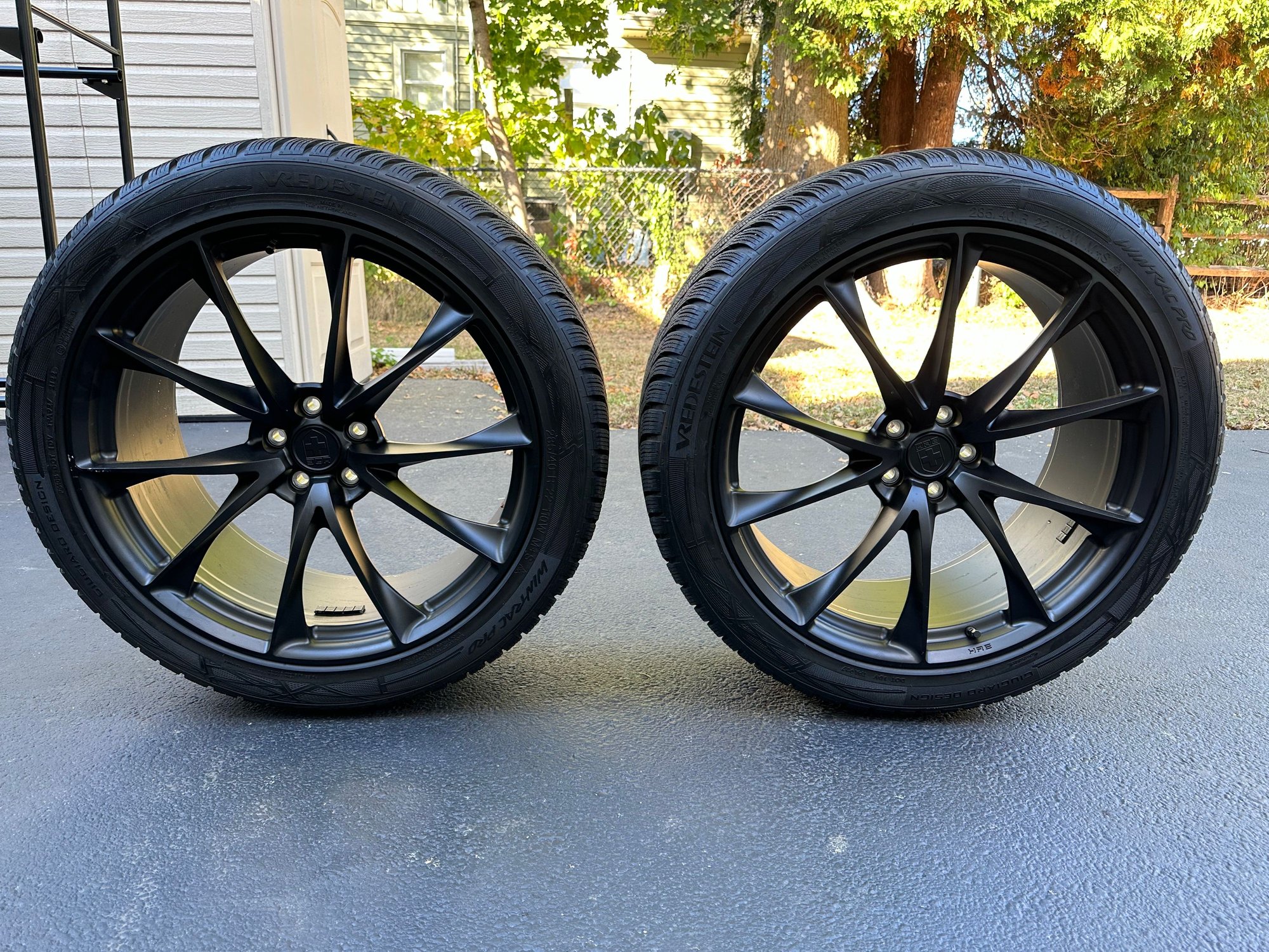 Wheels and Tires/Axles - Staggered HRE winter set for ‘23 AMG GLE 63 S - Used - 2023 to 2024 Mercedes-Benz GLE63 AMG S - Nanuet, NY 10954, United States