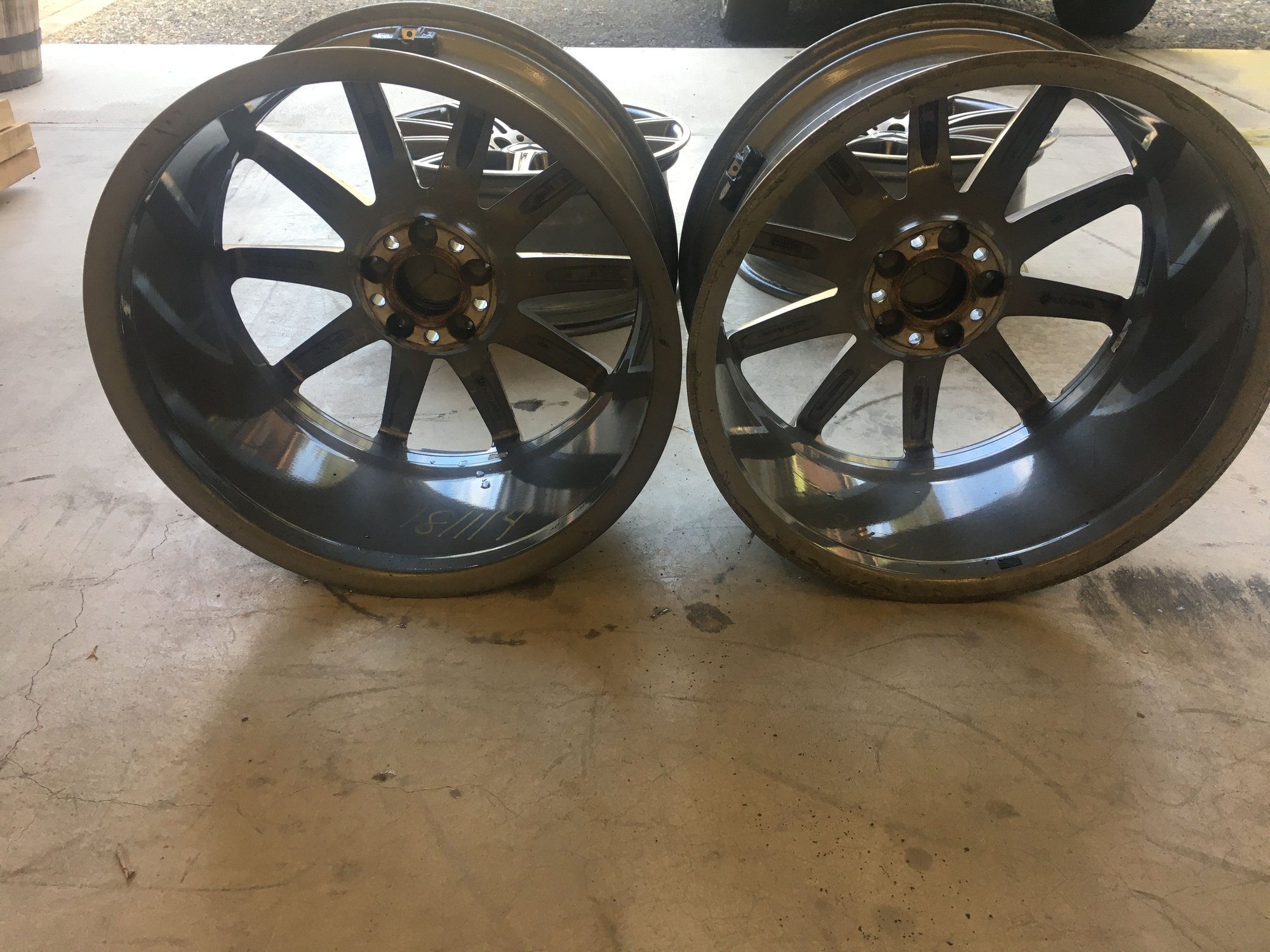 Wheels and Tires/Axles - Set 4 19" Multi Spoke 19x9 ET37 19x9.5 ET52 5x112 Mercedes E63 AMG W212 - Used - 2012 to 2016 Mercedes-Benz E63 AMG - Spokane, WA 99203, United States