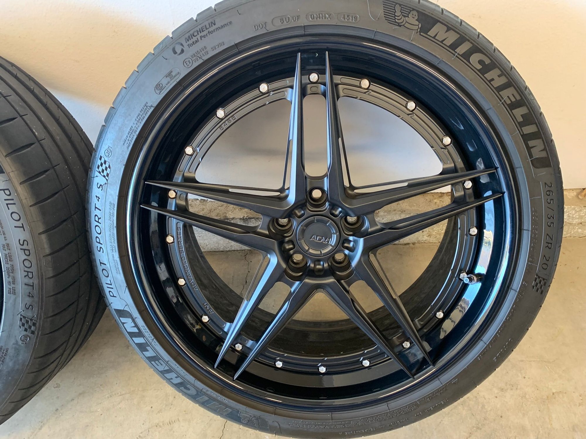 Wheels and Tires/Axles - ADV.1 ADV05 Track Spec Advanced Series Wheels - 20" & 21" - with Michelin Pilot Tires - Used - 2018 to 2023 Mercedes-Benz E63 AMG S - Santa Barbara, CA 93111, United States