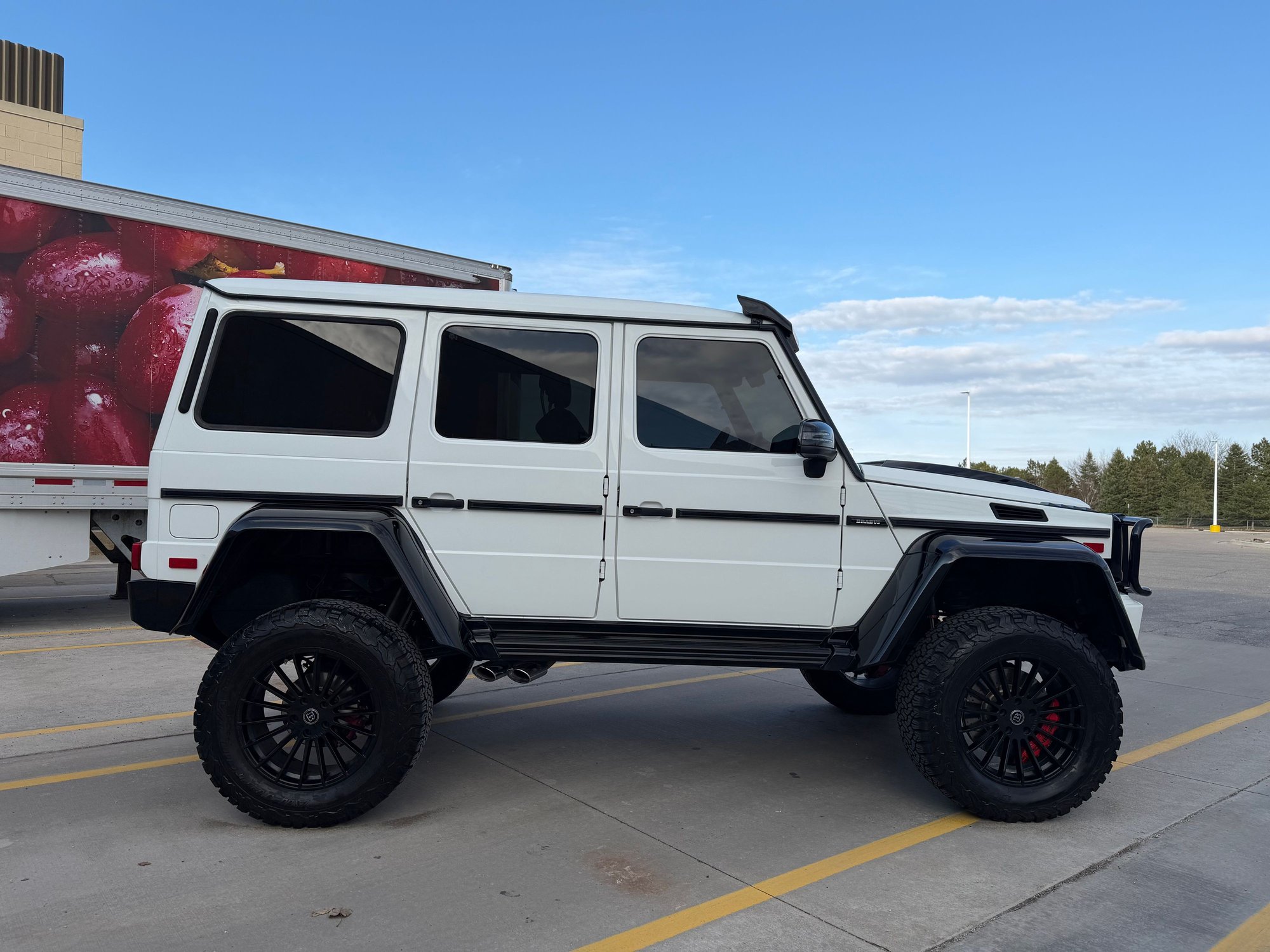 2016 Mercedes-Benz G63 AMG - 2016 Mercedes Benz G63 AMG 4 by 4 Squared Brabus parts Tibus portal axles - Used - VIN WDCYC7DF4GX252220 - 45,000 Miles - 8 cyl - White - Rochester Hills, MI 48307, United States