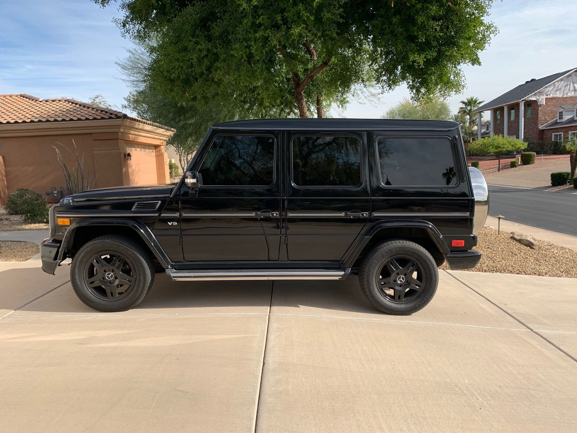 2003 Mercedes-Benz G500 - 2003 Mercedes-Benz G500 - Used - VIN WDCYR49E43X141559 - 198,000 Miles - 8 cyl - 4WD - Automatic - SUV - Black - Nnnn, AZ 55555, United States