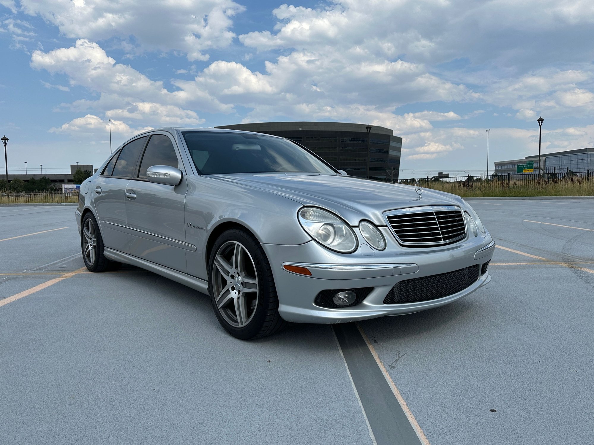 2005 Mercedes-Benz E55 AMG - 2005 Mercedes E55 AMG Weistec Supercharged - Used - VIN WDBUF76JX5A63869 - 102,500 Miles - 8 cyl - 2WD - Automatic - Sedan - Silver - Aurora, CO 80014, United States