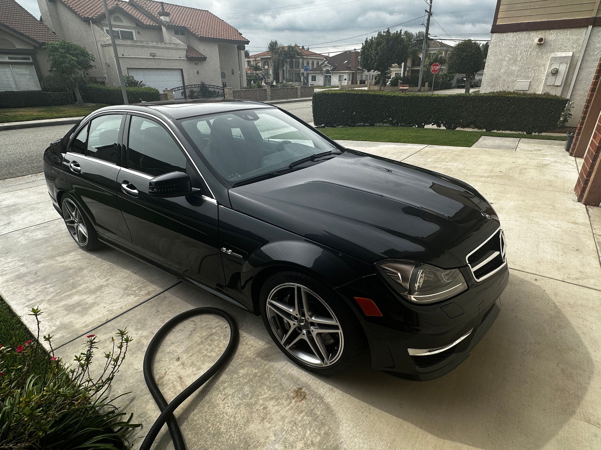 2012 Mercedes-Benz C63 AMG - 2012 C63 with 39,500 miles - Used - VIN WDDGF7HB8CA616089 - 39,500 Miles - 8 cyl - 2WD - Automatic - Sedan - Black - Cerritos, CA 90703, United States