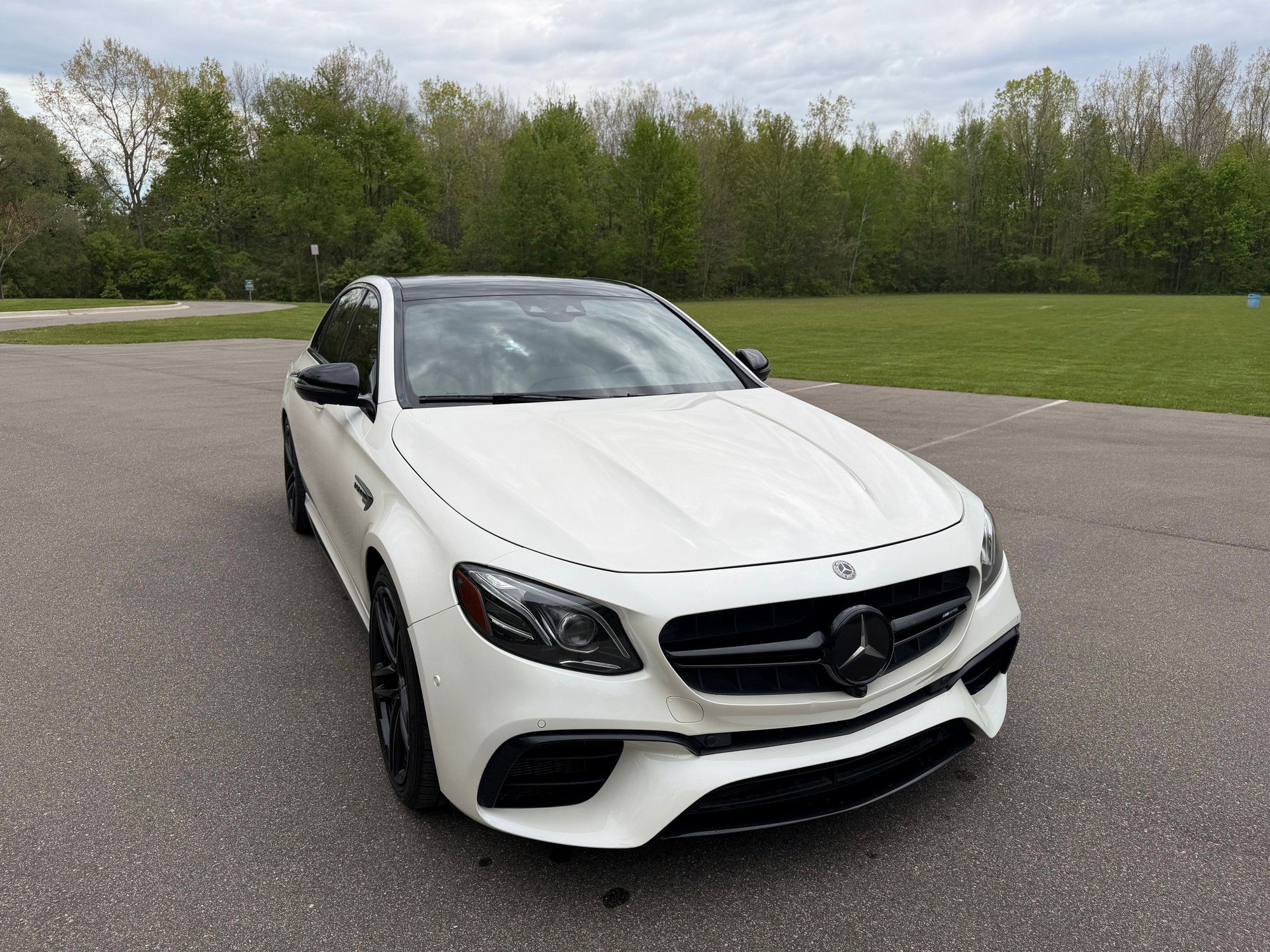2020 Mercedes-Benz E63 AMG S - 2020 Mercedes Benz E63 AMG S - Used - VIN WDDZF8KB0LA714962 - 64,000 Miles - 8 cyl - AWD - Automatic - Sedan - White - Rochester Hills, MI 48307, United States
