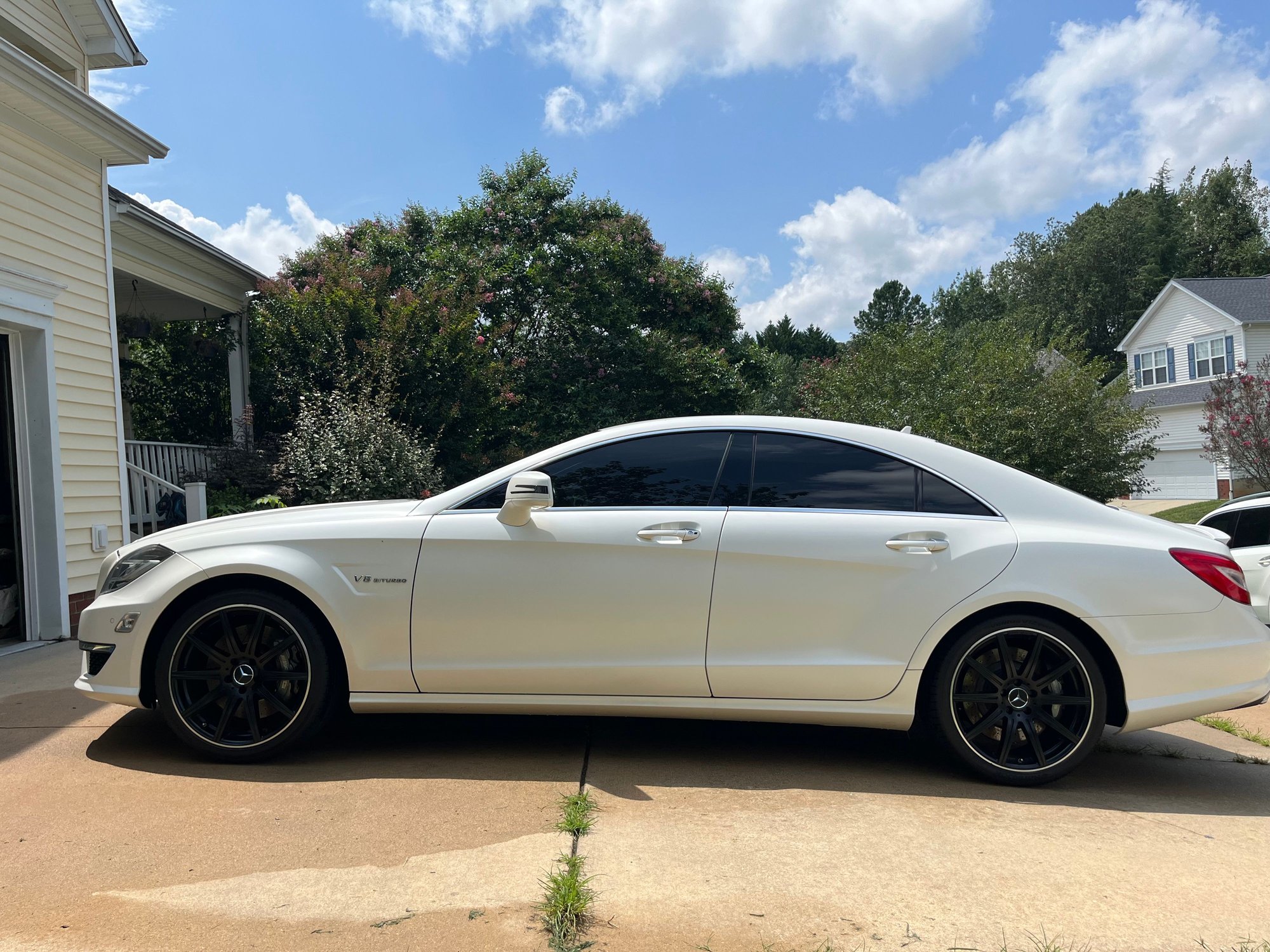 2012 Mercedes-Benz CLS63 AMG - 2012 Mercedes CLS63 in Magno Cashmere white with updated timing chain - Used - VIN WDDLJ7EB0CA048471 - 85,000 Miles - 8 cyl - Raleigh, NC 27614, United States