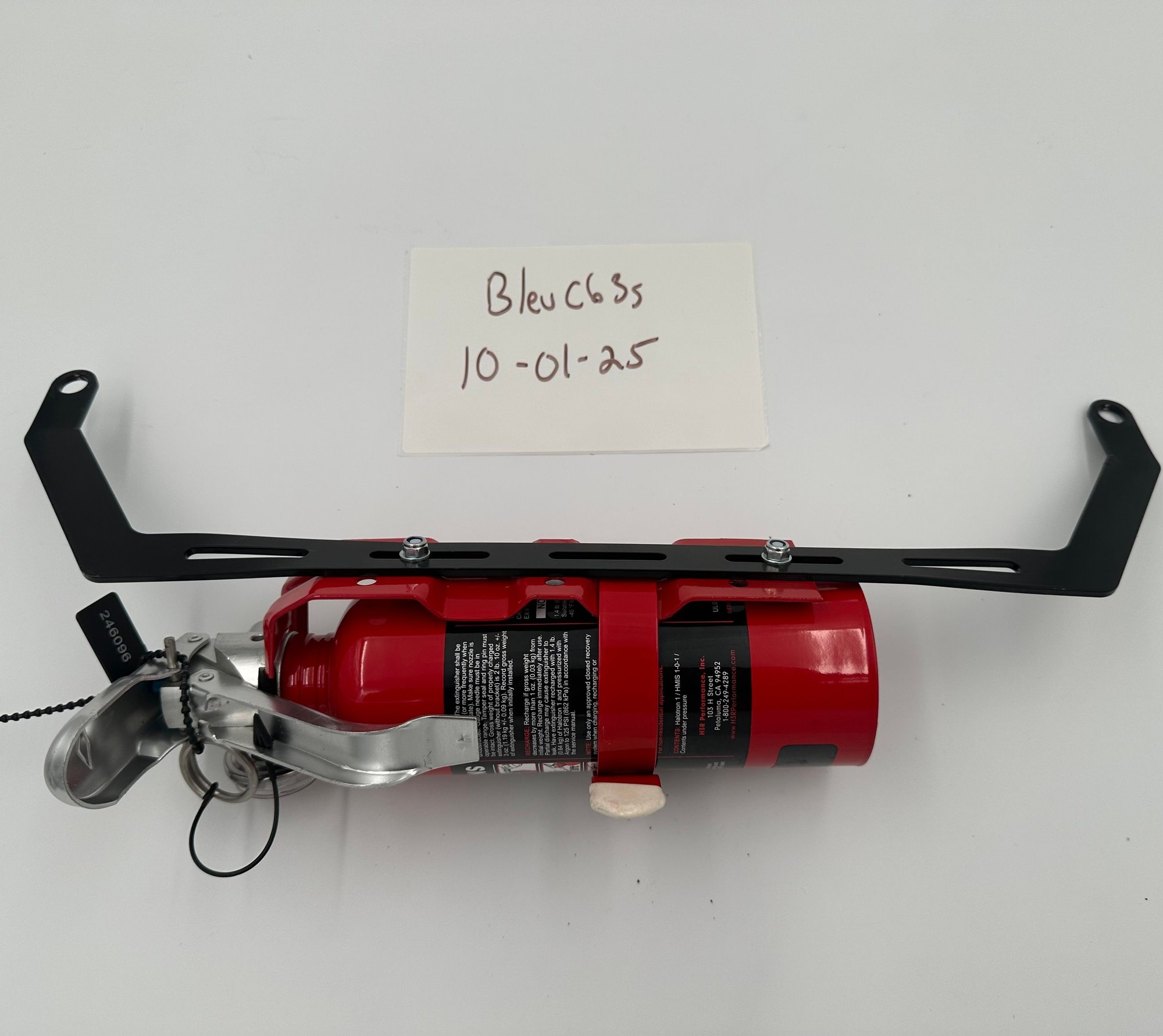 Interior/Upholstery - Mercedes AMG Bolted Halguard Fire Extinguisher Setup - New - 2015 to 2023 Mercedes-Benz C63 AMG S - 2015 to 2023 Mercedes-Benz GLC63 AMG S - Dallas, TX 75088, United States