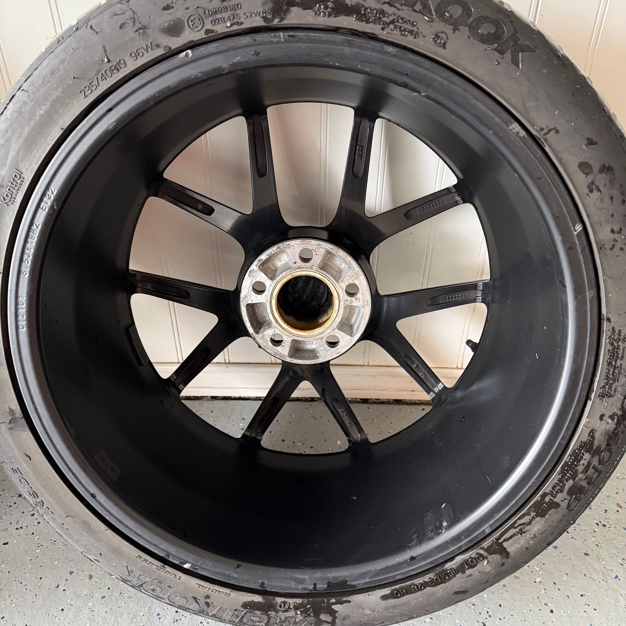 Wheels and Tires/Axles - BBS CI-R 19 inch staggered wheels tires taken off 2019 C63S matte black with polished - Used - 2015 to 2022 Mercedes-Benz C-Class - Aurora, CO 80016, United States