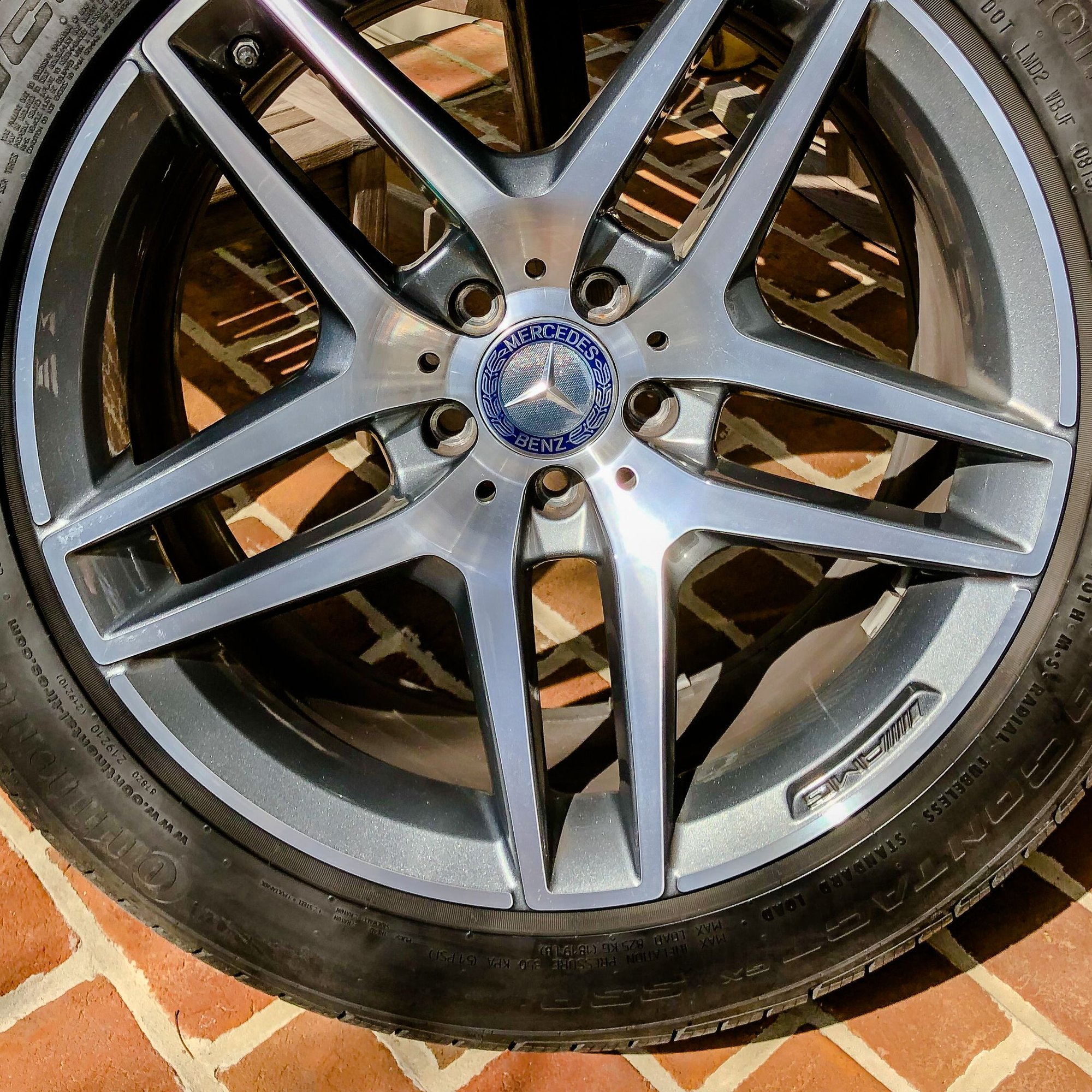 Wheels and Tires/Axles - Mercedes OEM AMG 19" w/ Conti SSR all-season - set of four - stock staggered fitment - Used - 2015 Mercedes-Benz S550 - Annapolis, MD 21401, United States