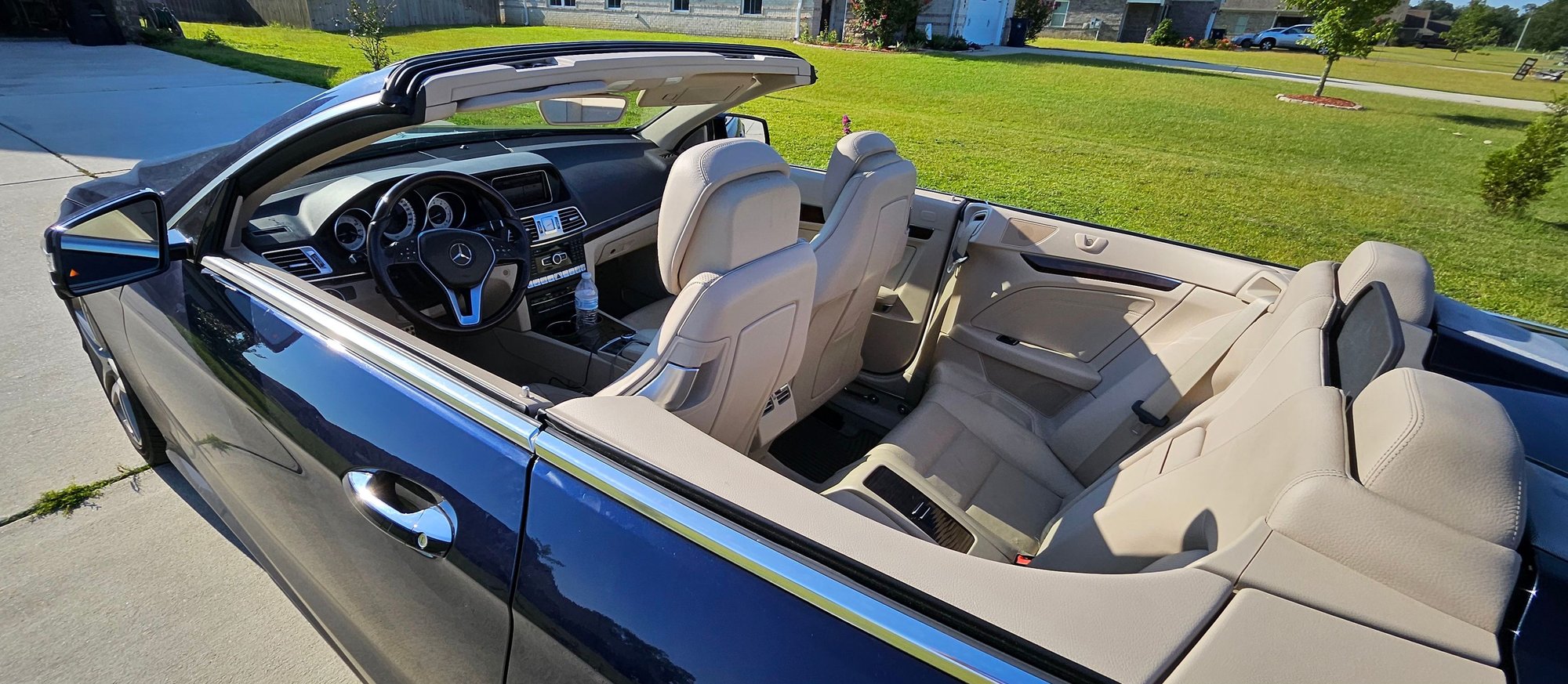 2014 Mercedes-Benz E550 - One owner - 54700 miles, excellent - 2014 Mercedes-Benz E-Class E 550 Cabriolet 2D - Used - VIN WDDKK7DF2EF230479 - 8 cyl - 2WD - Automatic - Convertible - Blue - Dothan, AL 36352, United States