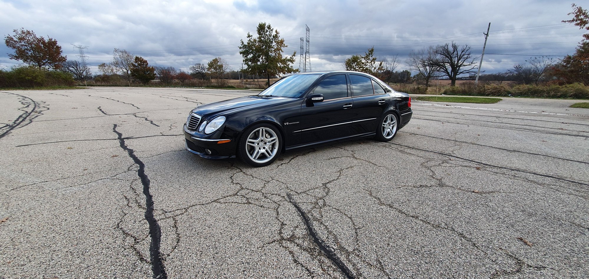 2005 Mercedes-Benz E55 AMG - 2005 E55 AMG with small upgrades - Used - VIN WDBUF76J75A644054 - 134,000 Miles - 8 cyl - 2WD - Automatic - Sedan - Black - Volo, IL 60051, United States