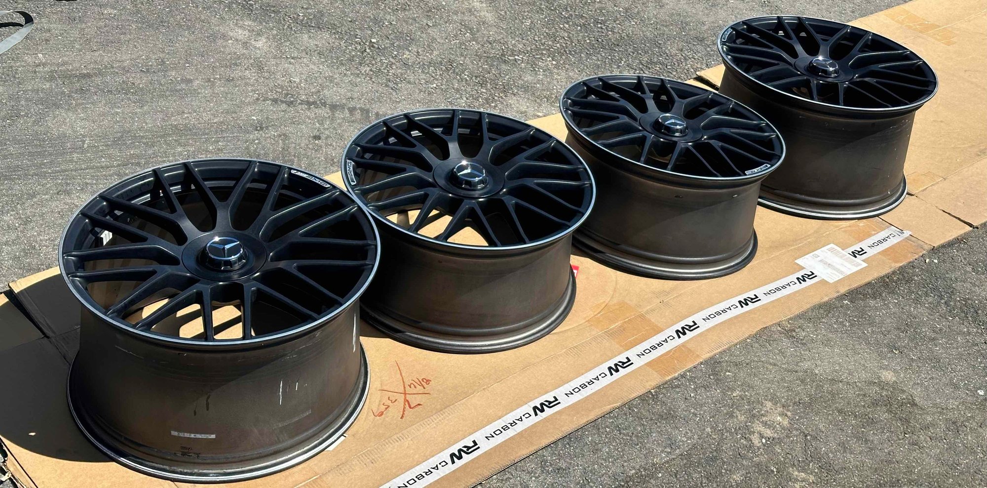 Wheels and Tires/Axles - OEM Mercedes Benz AMG GTS rims 19 & 20 inch C190 R190 A1904010700 A1904010800 - Used - All Years  All Models - Gilroy, CA 95020, United States