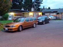 I sold the Volvo to make room for the C36.  Saab is the occasional fun car, for when I need to relax with a manual 6-spd.