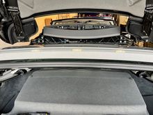 Lower roof into trunk, and use convenience button to lift roof upright. You will see the failed fastener glue, yellowish dots