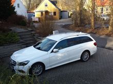 2014 E350 AMG package on 17" winter wheels