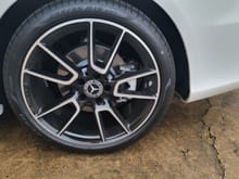 AMG Line Option Wheels.