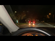 Car shoots some big flames after a pull usually which I kind of like