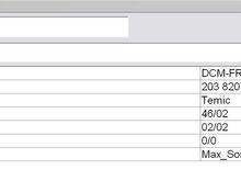 Check Door Control Module version