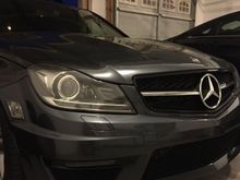 Every C63 should have came from the factory like this, far better look.