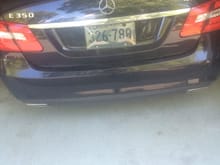 License PLate tint