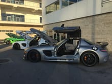 OMG... SLS's!  They were just for show.  We didn't drive them of course.  